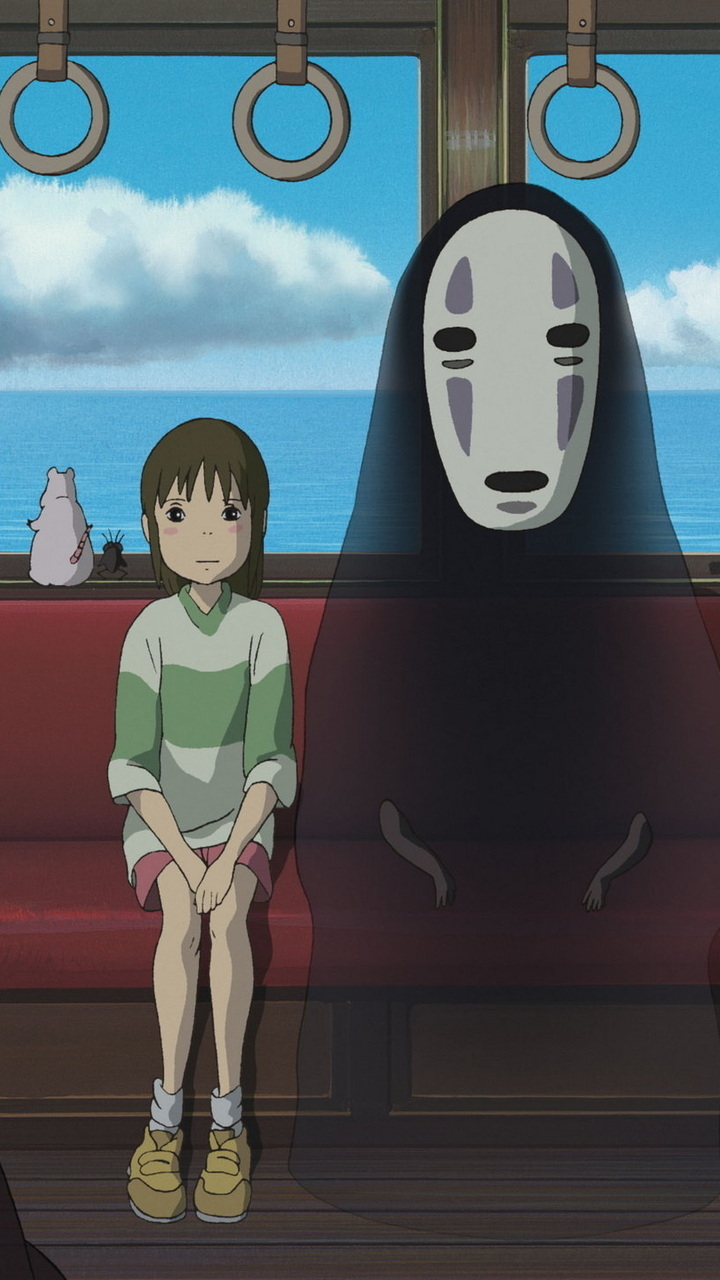 720x1280 Spirited Away, Faceless, Art, Bo, Anime, Chihiro Photo Away Phone Background, Phone