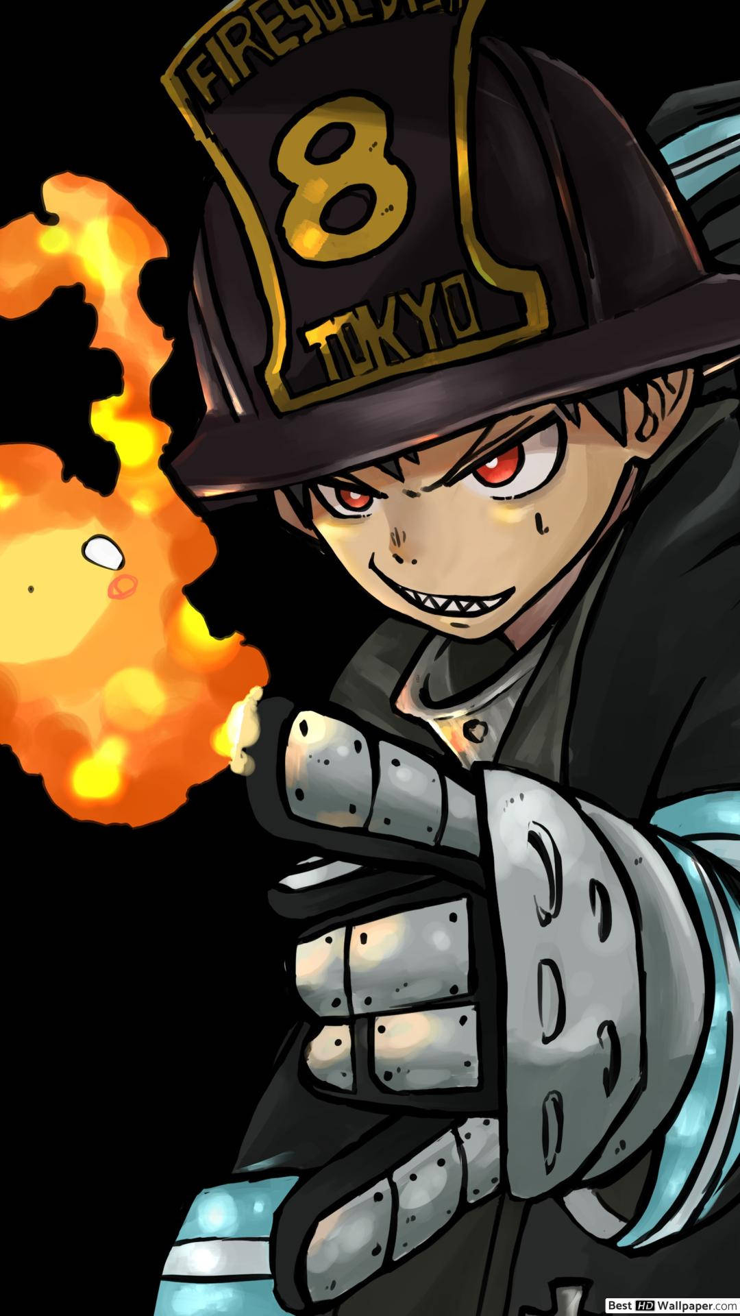 1080x1920 Fire Force Wallpaper, Phone