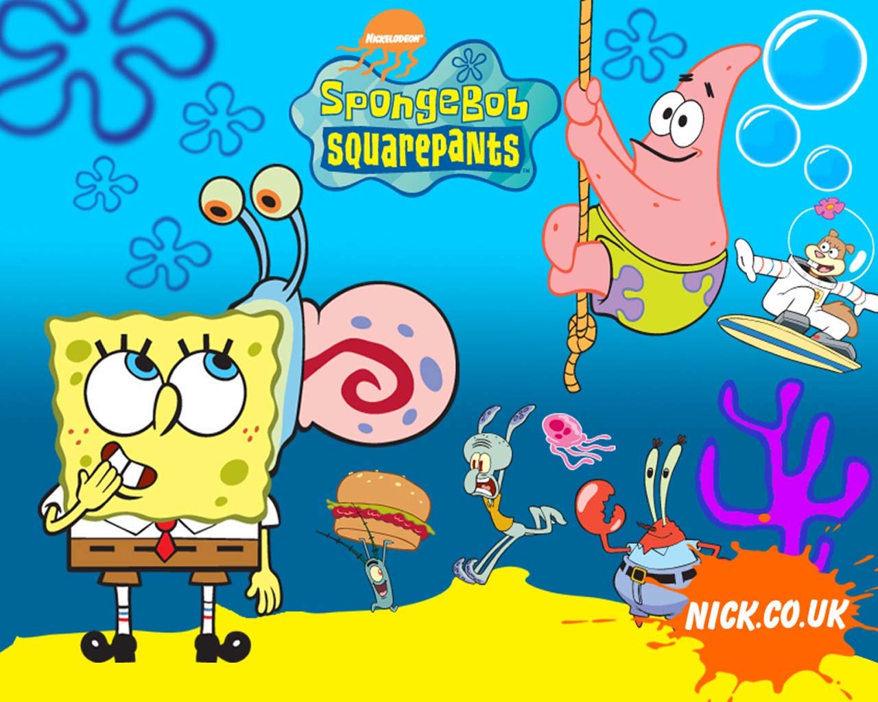 1280x1030 All Friends Spongebob Wallpaper. Cute Spongebob Background, Desktop