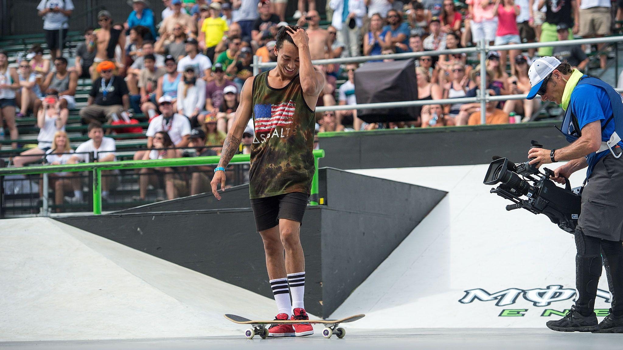 2050x1160 Skateboard Street At X Games Austin 2014 Nyjah Huston, Gold, Desktop