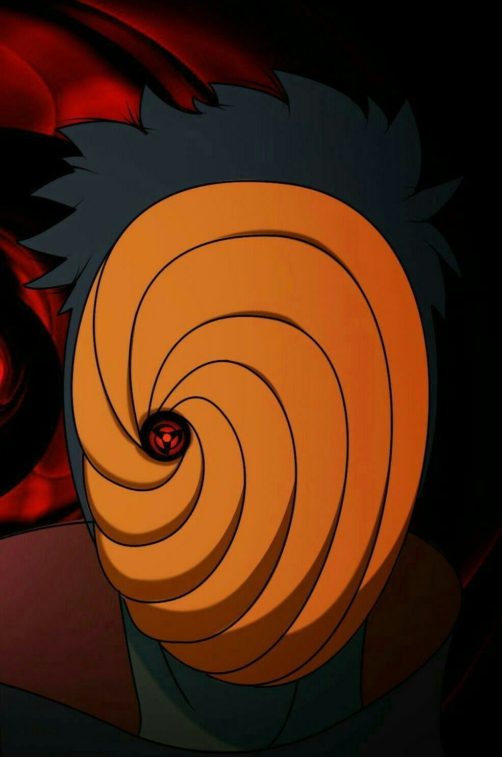 990x1490 obito uchiha akatsuki mask 4k in 2024, Phone