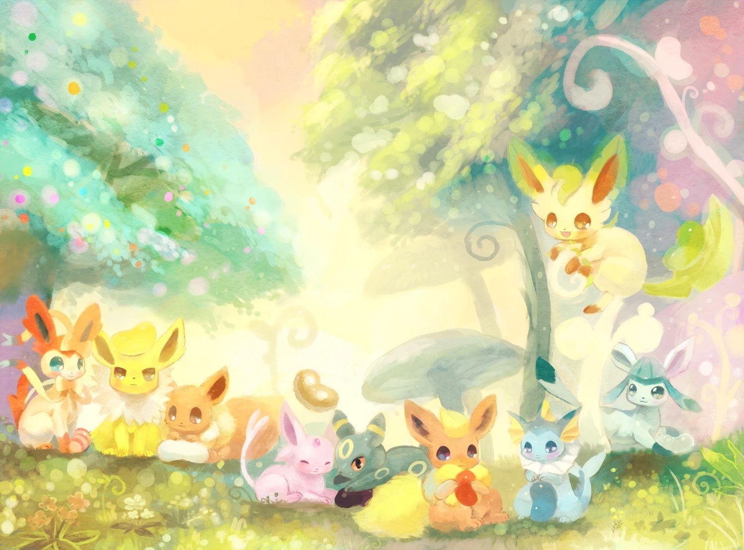 1500x1110 Cute Eevee Wallpaper Free Cute Eevee Background, Desktop