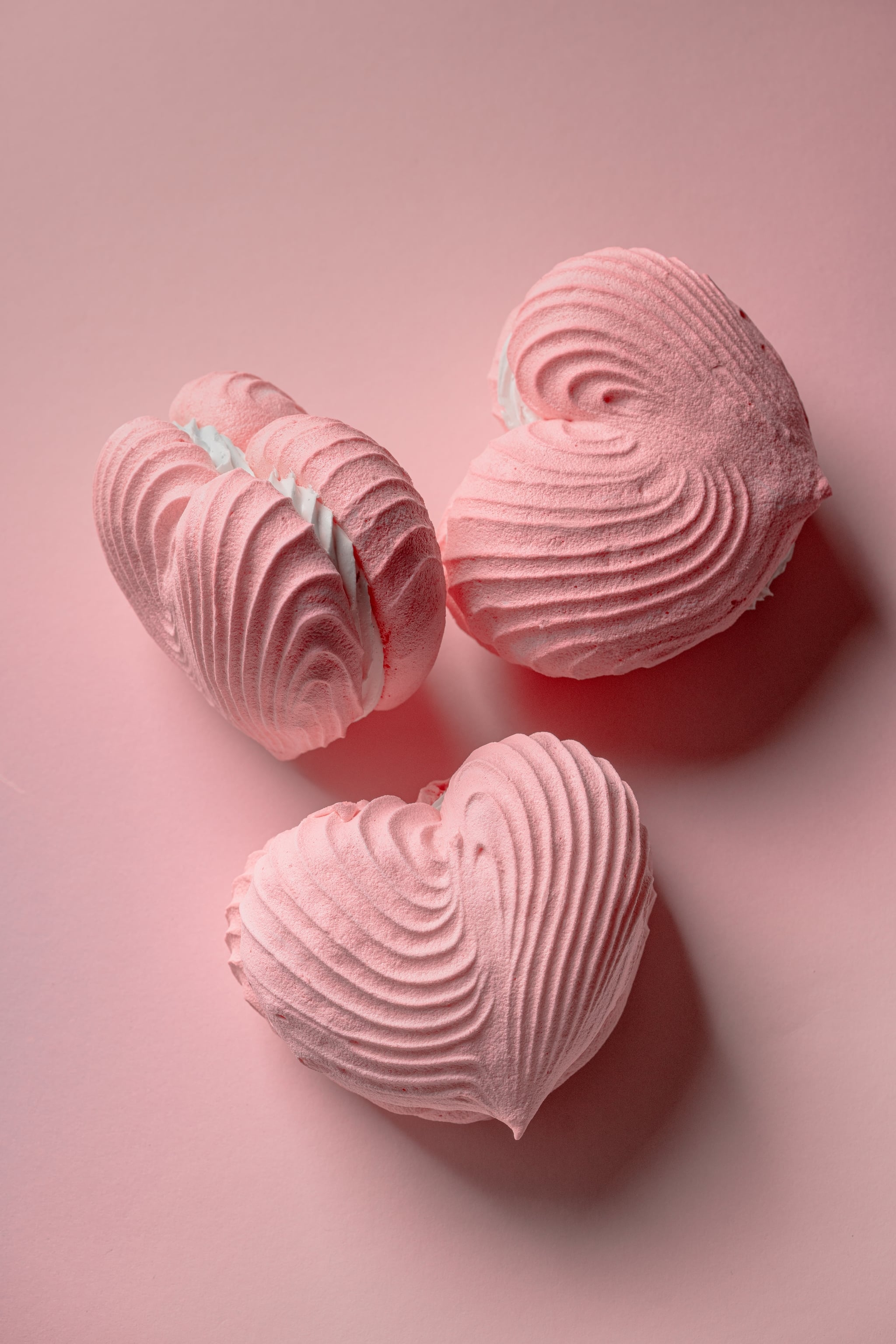 2050x3070 Pink Heart Pastries Valentine's Day iPhone Wallpaper. The Dreamiest iPhone Wallpaper For Valentine's Day That Fit Any Aesthetic, Phone