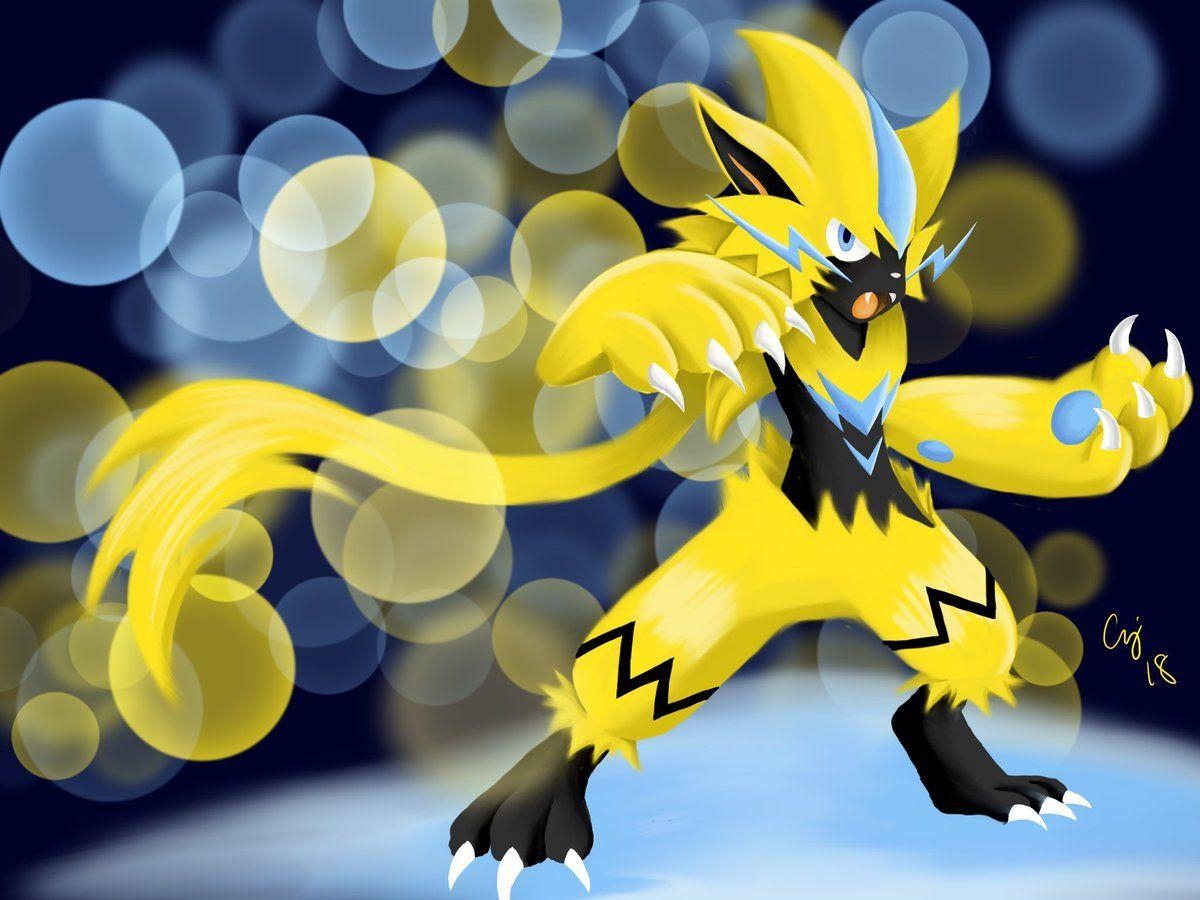 1200x900 Anthony Jackson Mythical Zeraora #pokemon #zeraora, Desktop