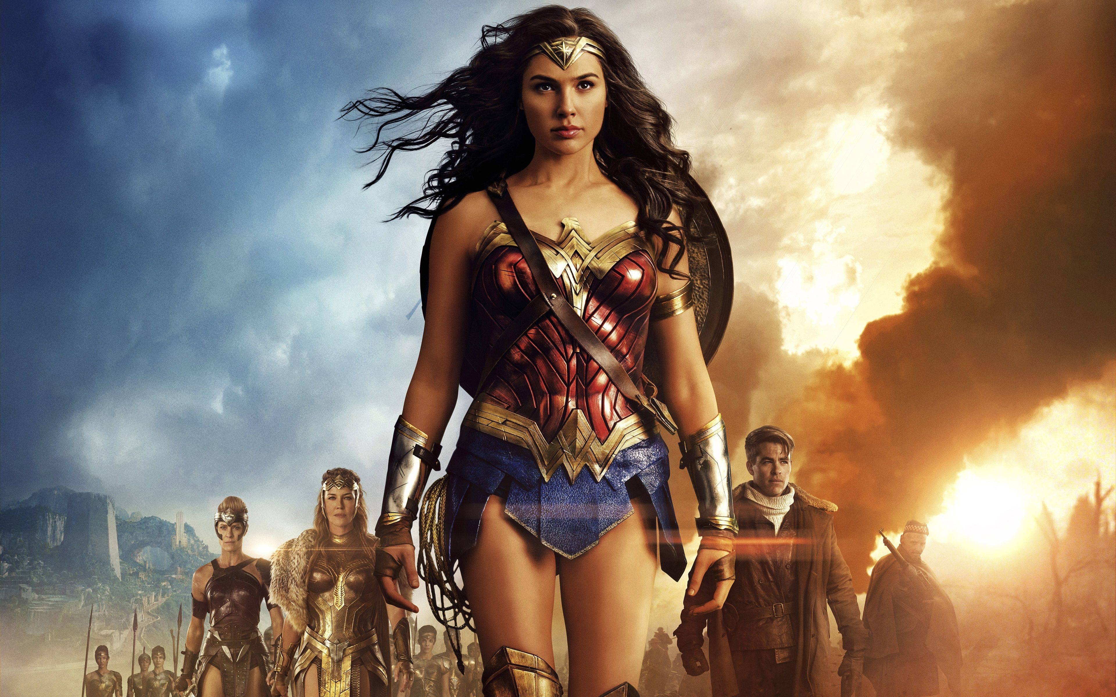 3840x2400 wonder woman 4k HD desktop background wallpaper, Desktop