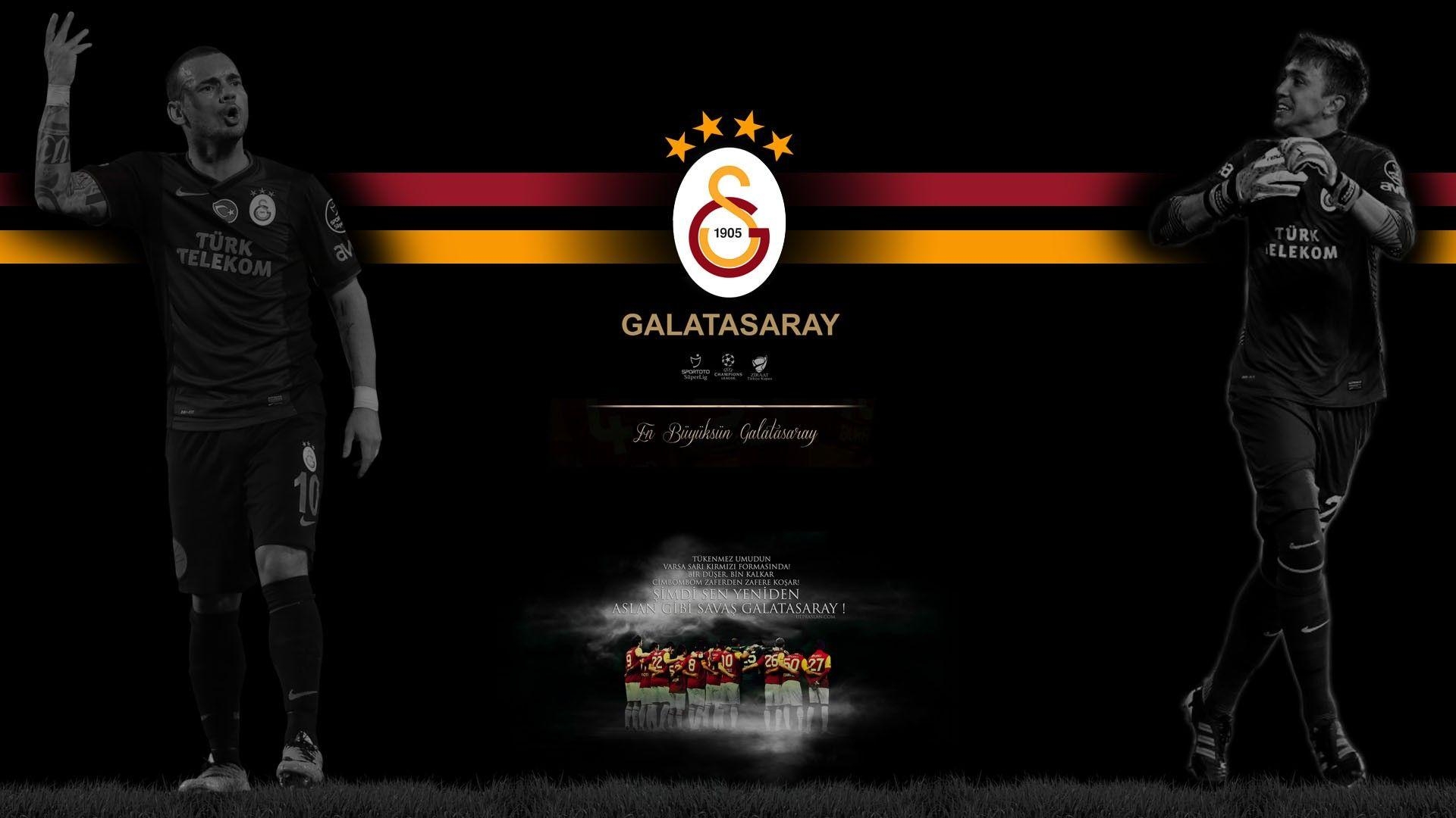 1920x1080 Galatasaray S.K., Fernando Muslera, Wesley Sneijder Wallpaper HD, Desktop