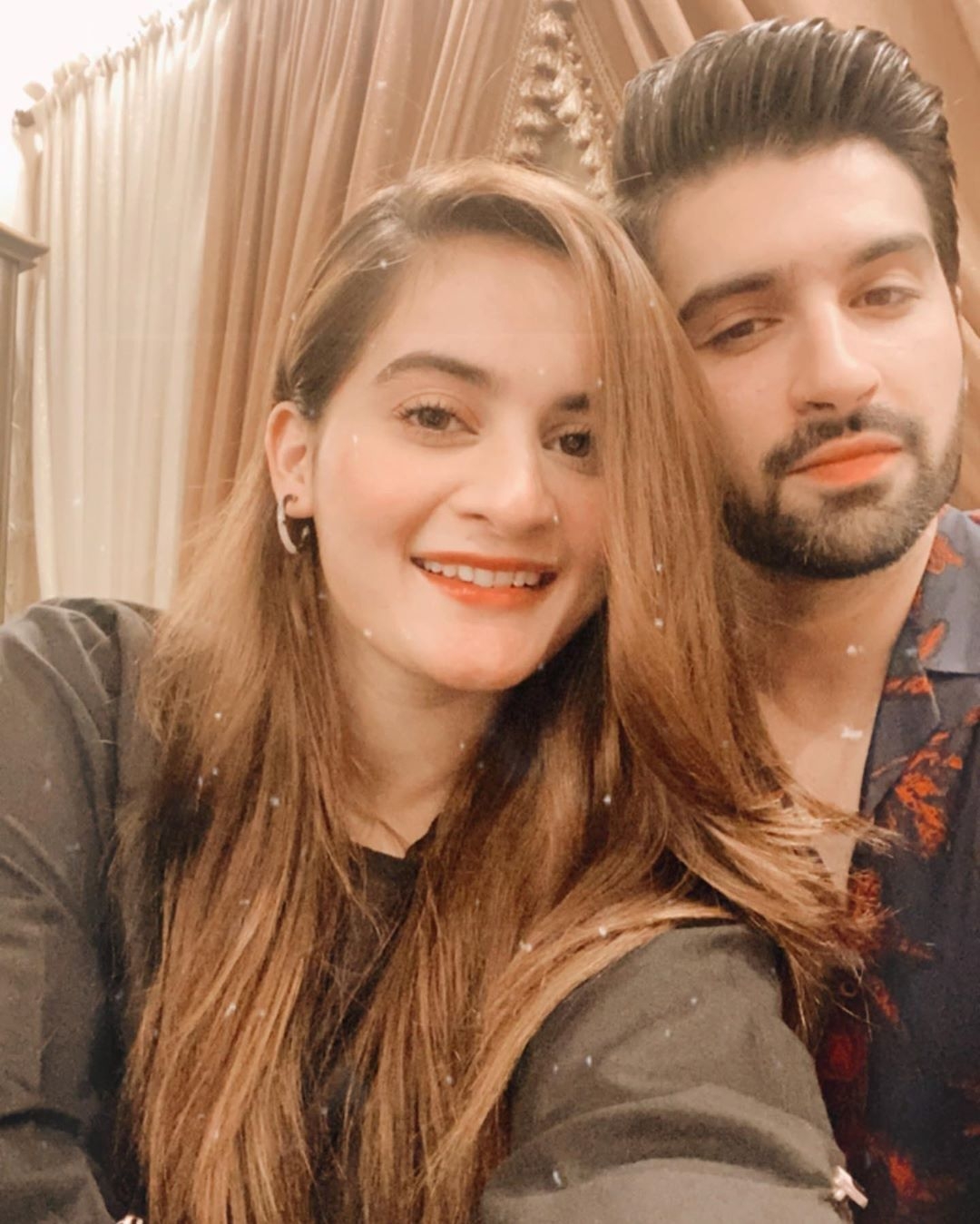 1080x1350 Latest Picture of Aiman Khan and Muneeb Butt. Pakistani Drama, Phone