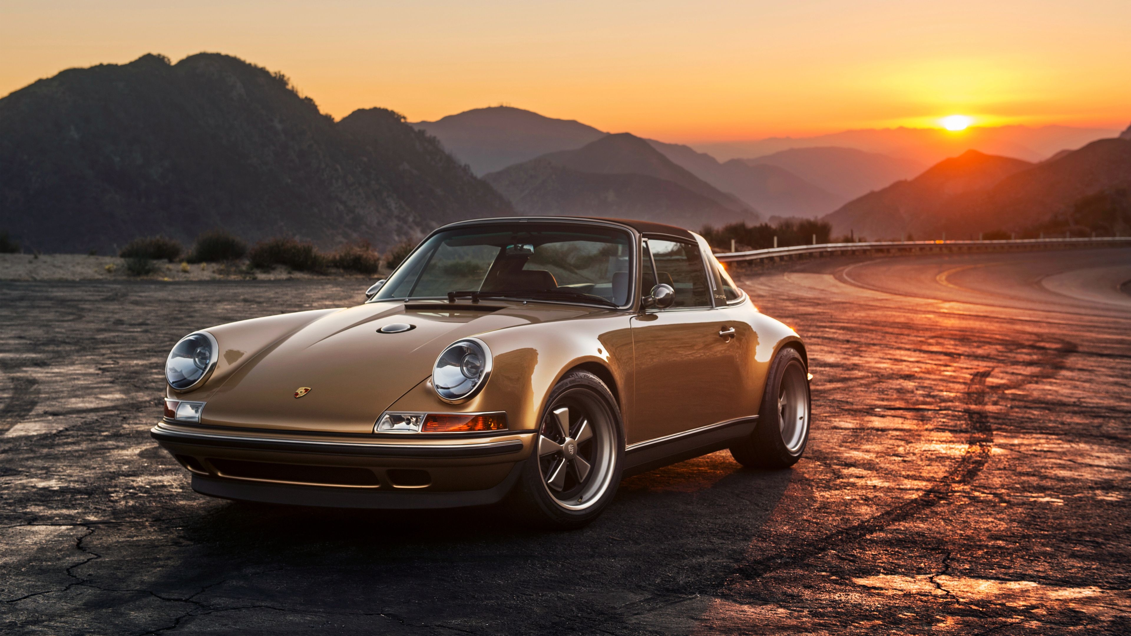 3840x2160 Singer Porsche 911 Targa Wallpaper. HD Car Wallpaper, Desktop