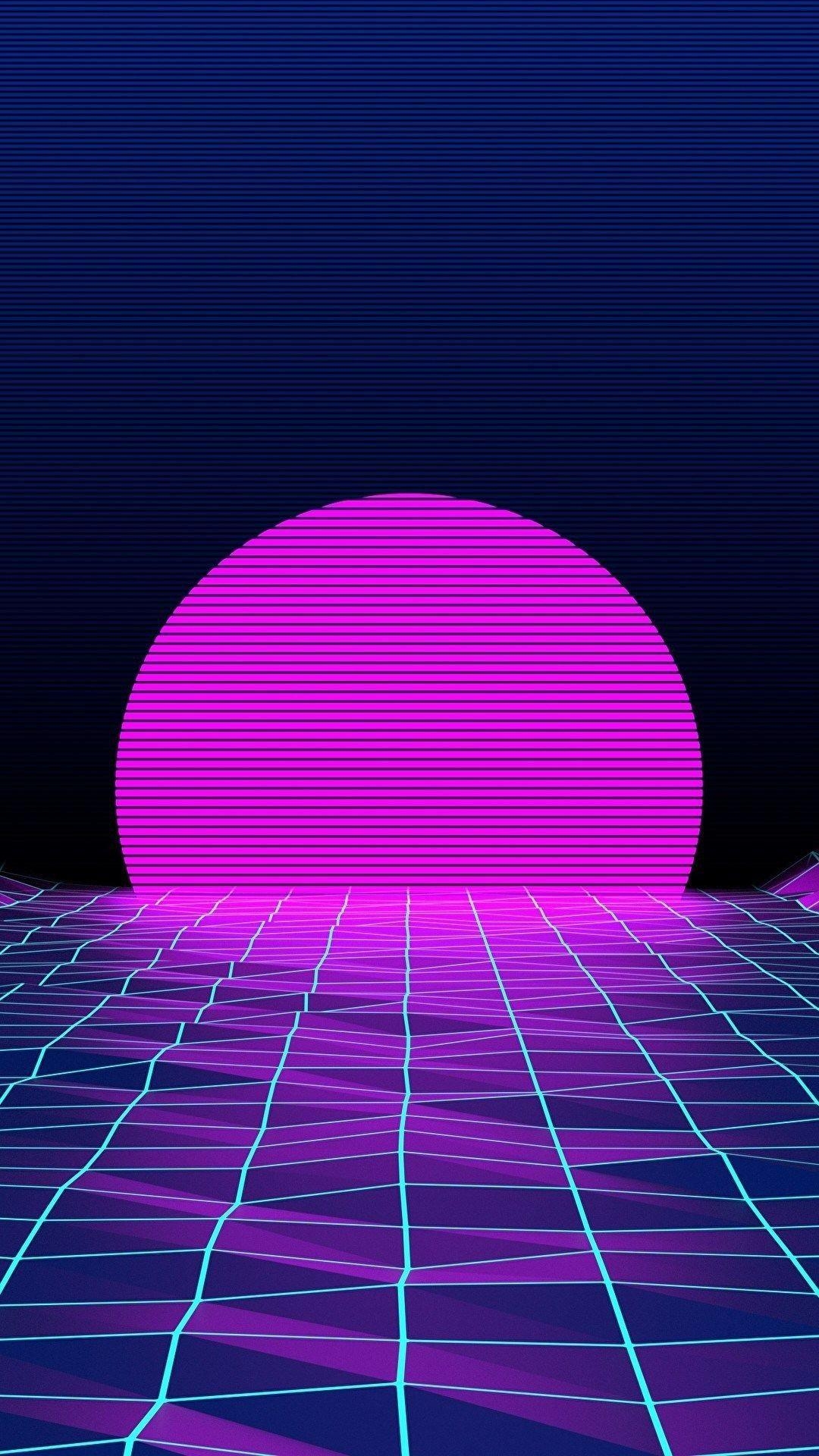 1080x1920 80s Neon iPhone Wallpaper Free 80s Neon iPhone Background, Phone