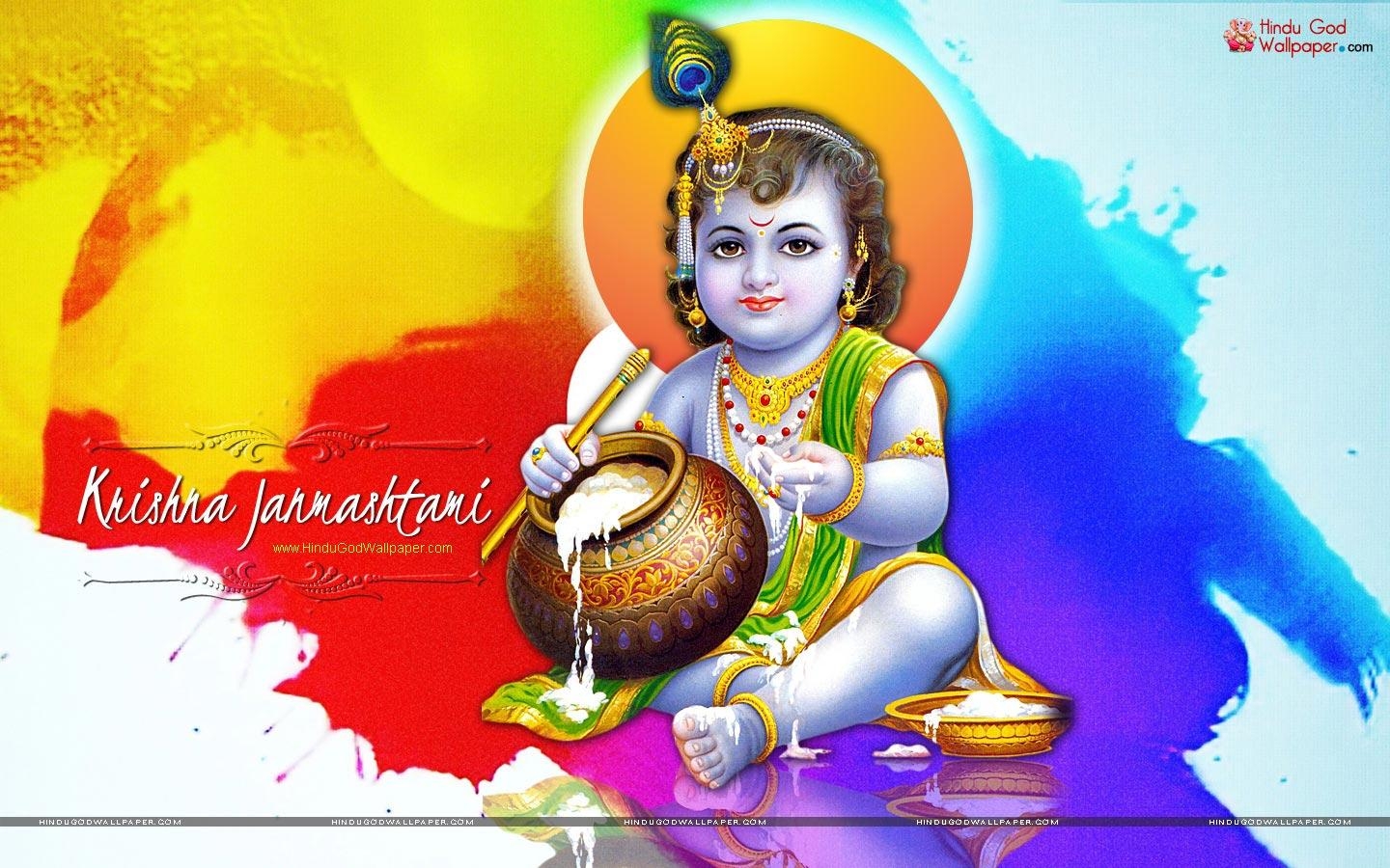 1440x900 Best Happy Krishna Janmashtami Wallpaper Free Download, Desktop