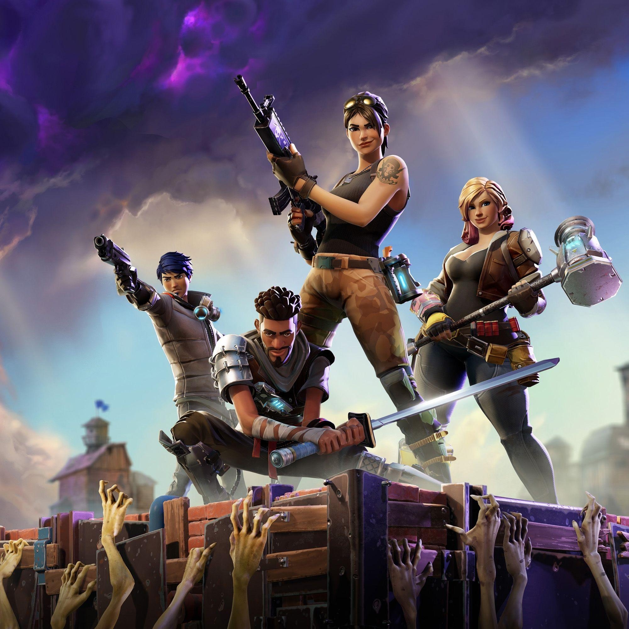 2000x2000 Fortnite, HD Games, 4k Wallpaper, Image, Background, Photo, Phone