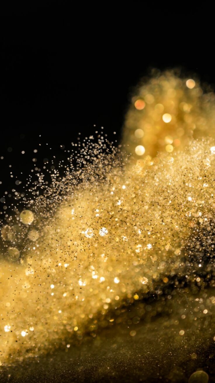 740x1310 Festive Glitter & Gold iPhone 11 Wallpaper, Phone