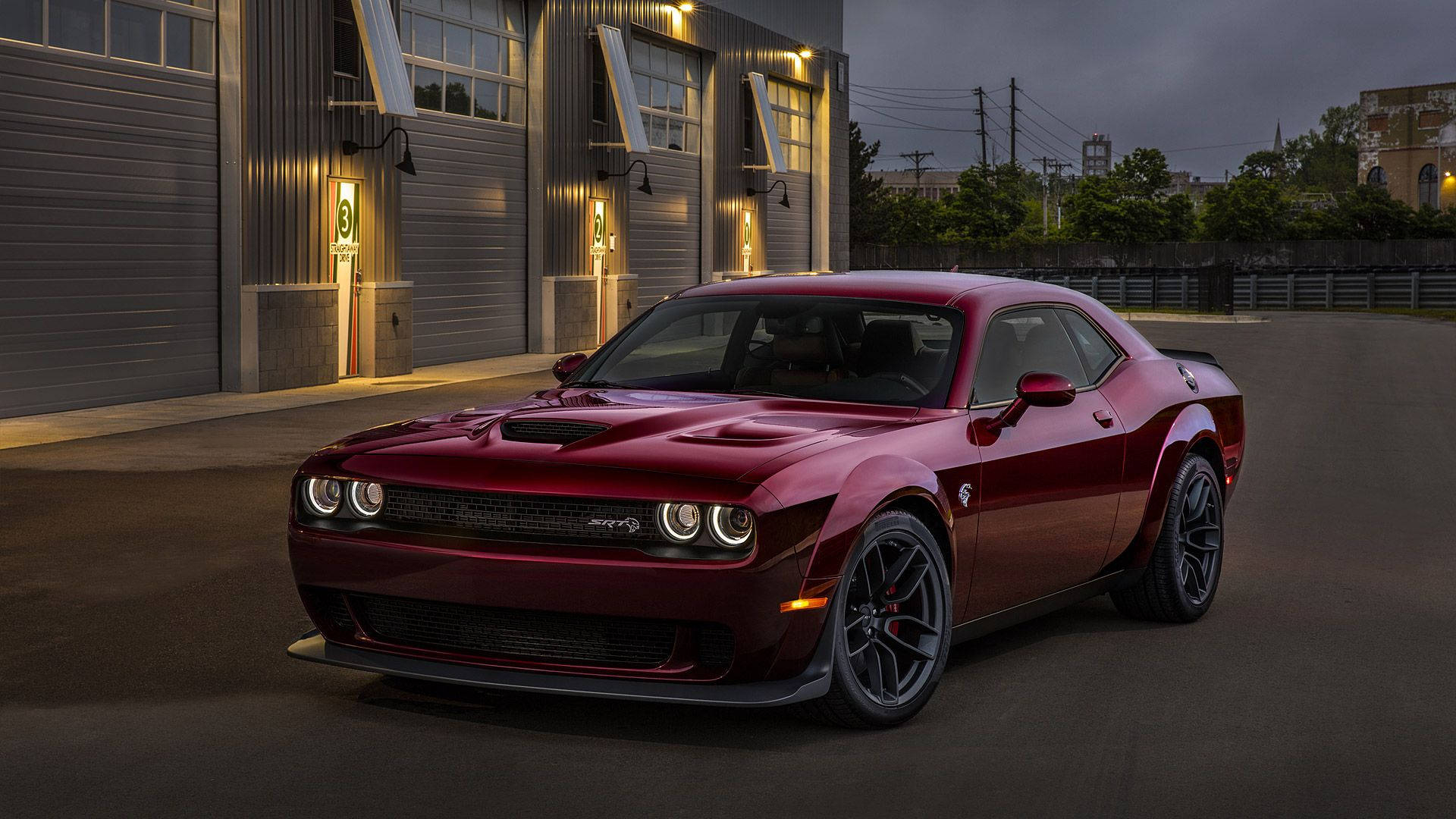 1920x1080 Download Dodge Challenger Srt Hellcat Octane Red Wallpaper, Desktop