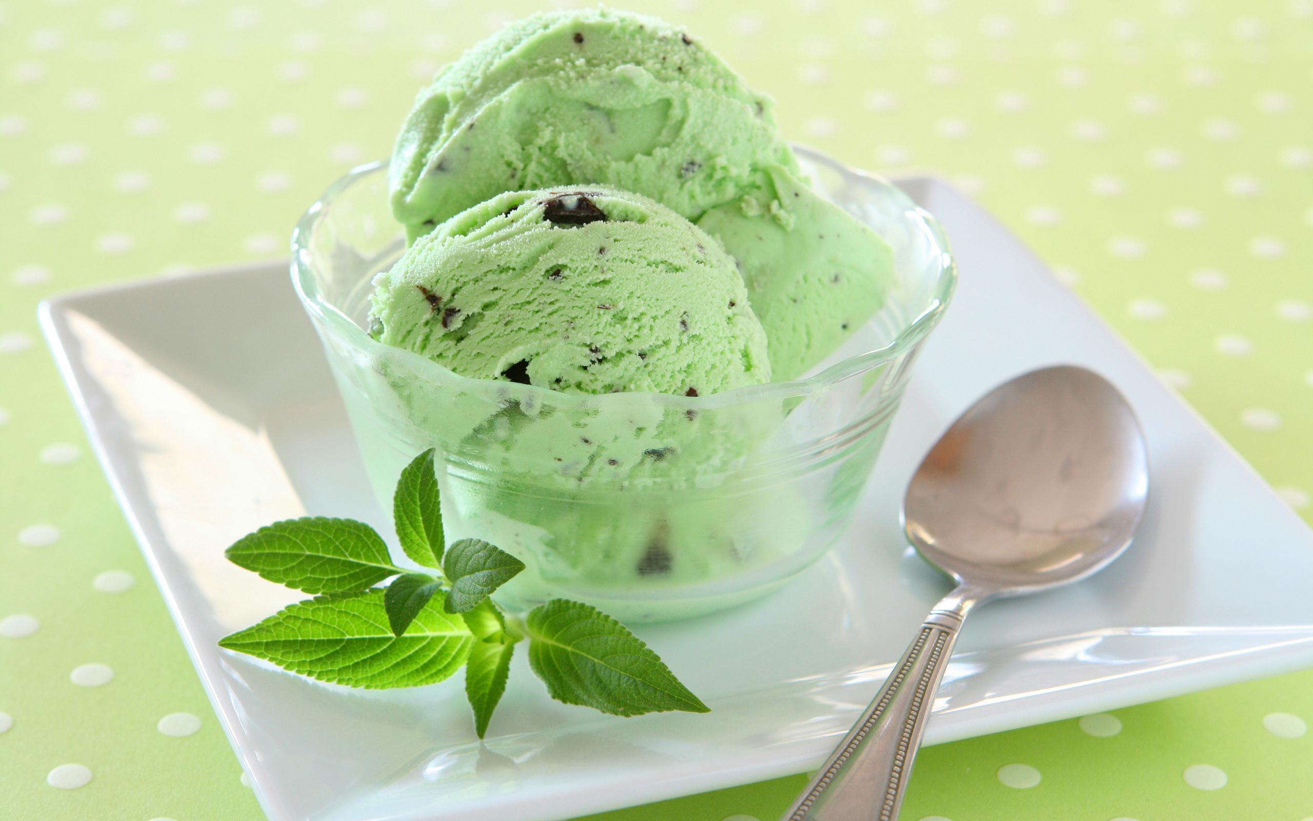 2560x1600 Background with Mint Ice cream​-Quality Free Image and Transparent PNG Clipart, Desktop