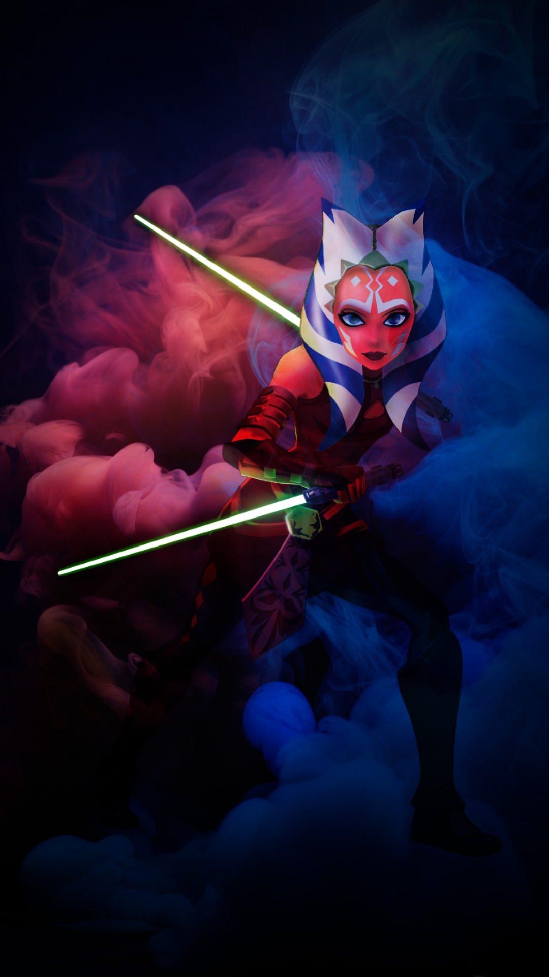 1080x1920 Ahsoka Tano Wallpaper 1920x1080, Phone