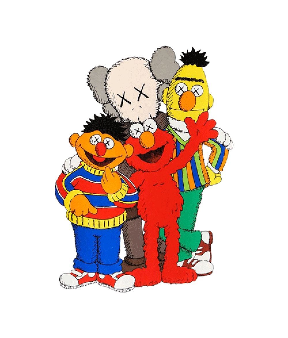 1000x1180 Kaws Sesame Street Wallpaper Free Kaws Sesame Street Background, Phone