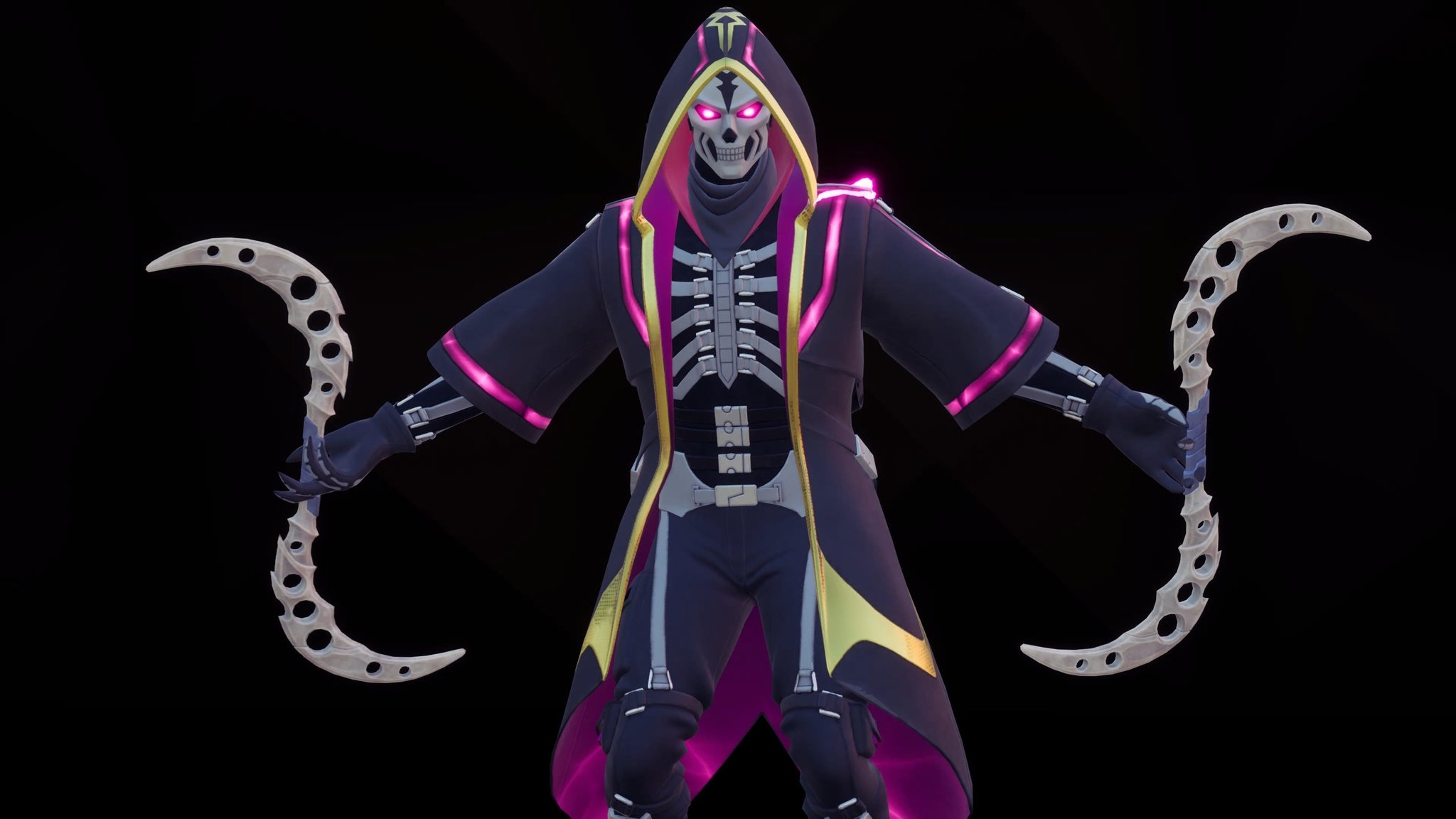 2050x1160 Skulldrifter Fortnite wallpaper, Desktop