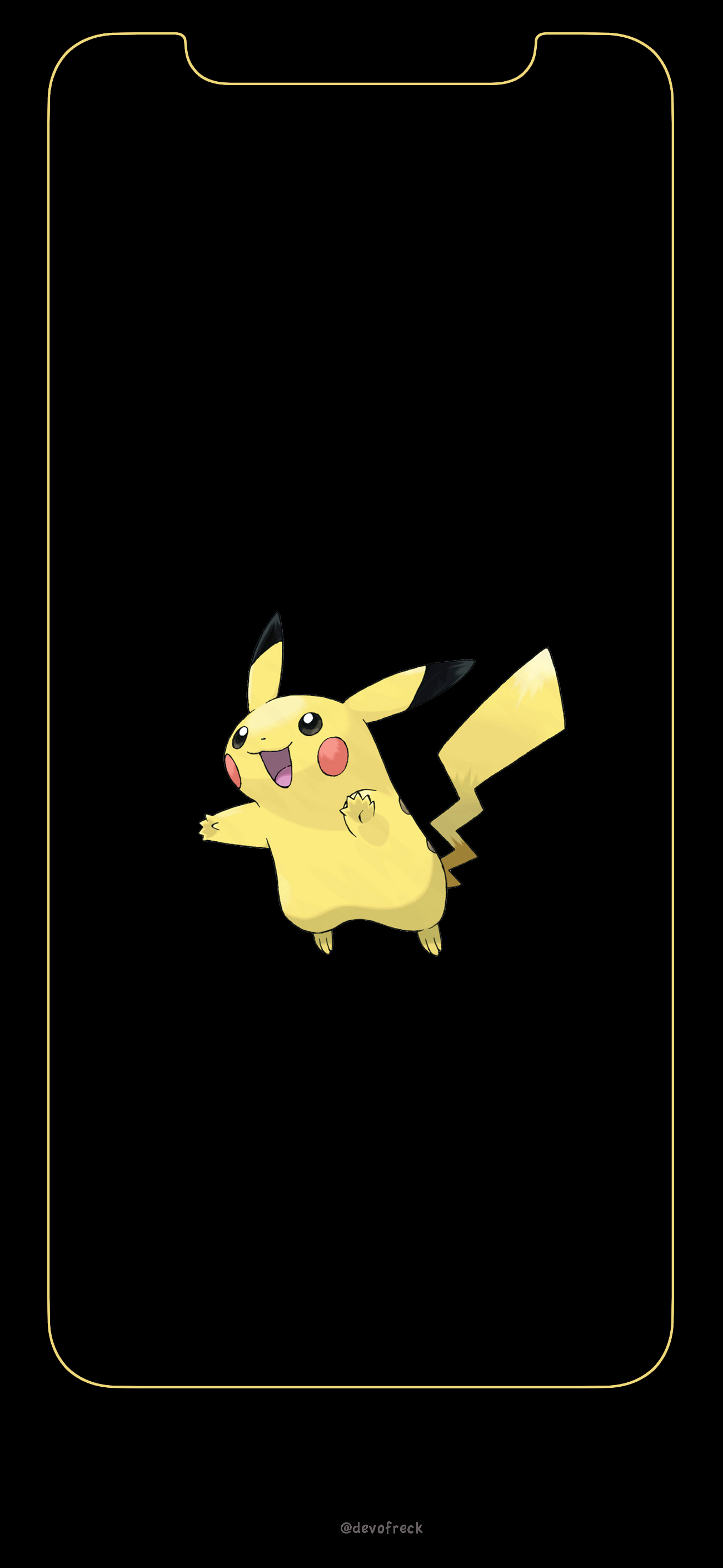 1310x2820 In anticipation for Let's Go Pikachu and Let's Go Eevee, I made, Phone