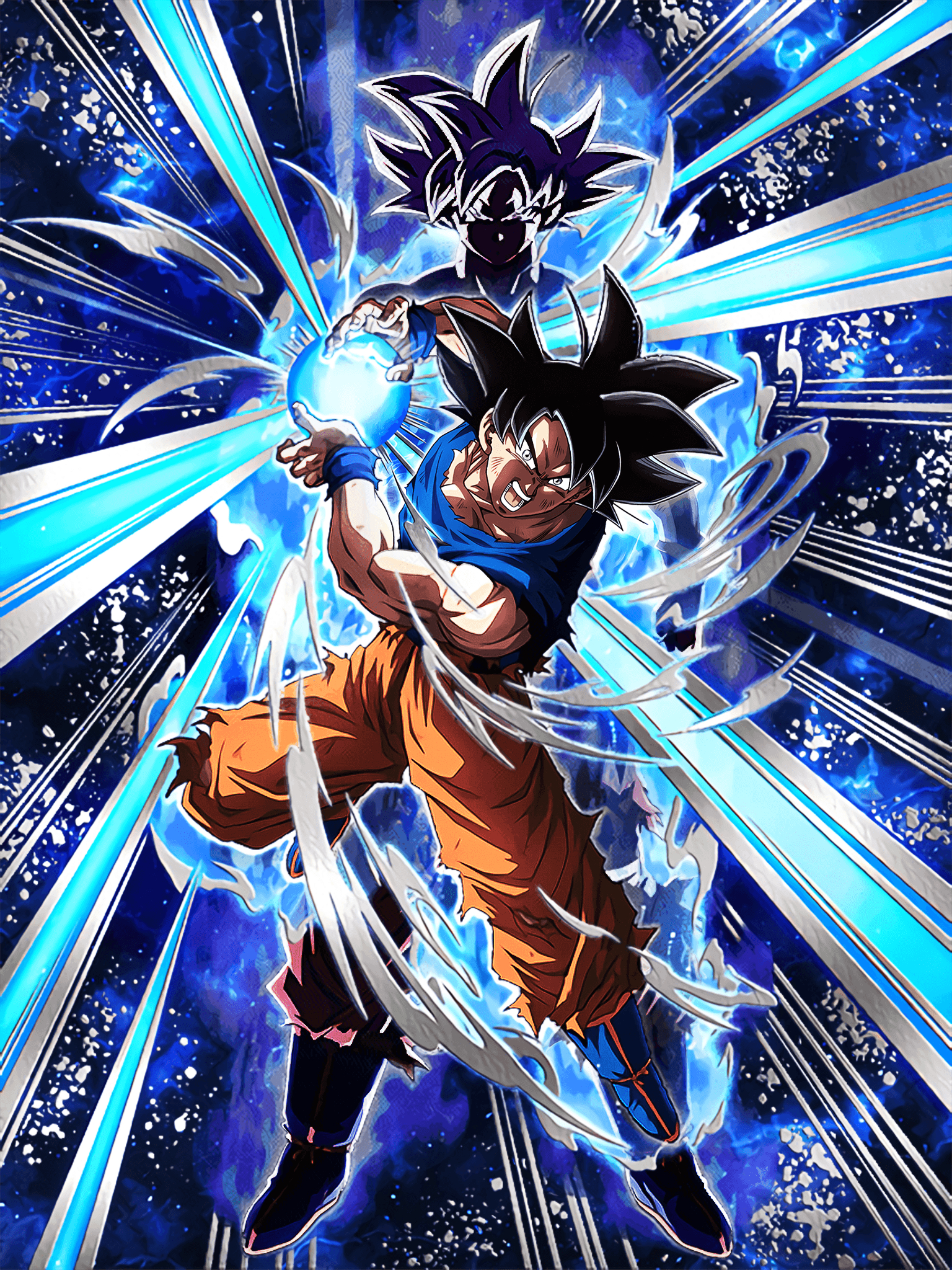 1540x2050 Ultra Instinct Goku Wallpaper, Phone