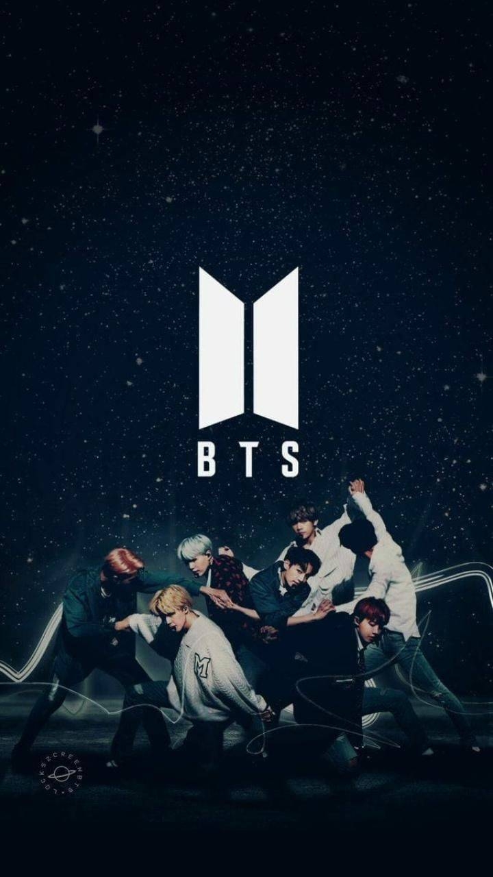 720x1280 BTS Logo Wallpaper, Phone