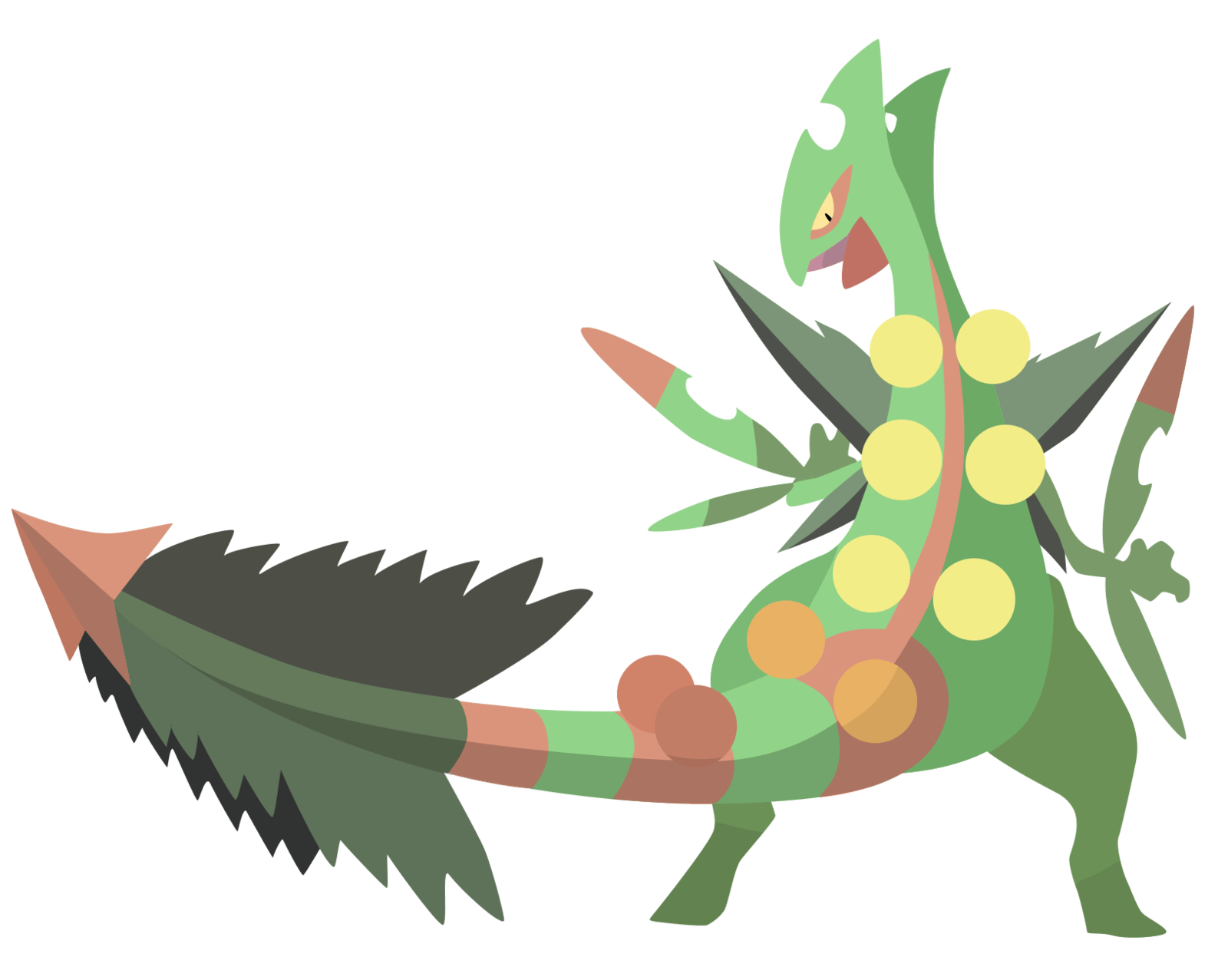 1600x1280 Mega Sceptile ORAS Vector, Desktop