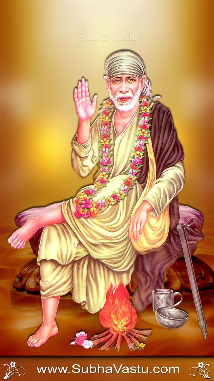 720x1280 Sai Baba Photo For Mobile Wallpaper, Phone