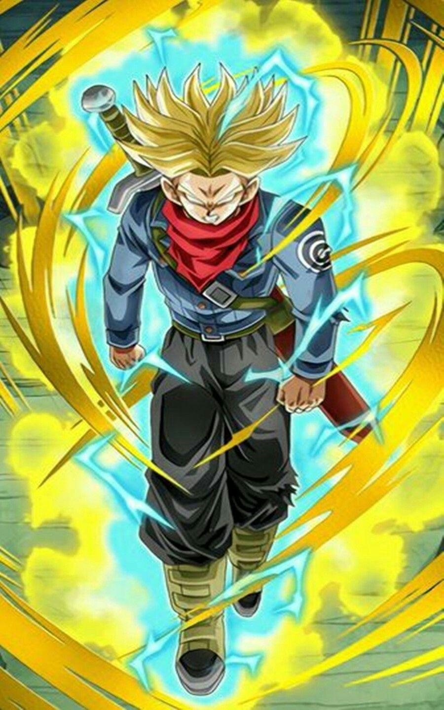 900x1440 False Super Saiyan God Trunks. Dragon Ball Universe Pins, Phone