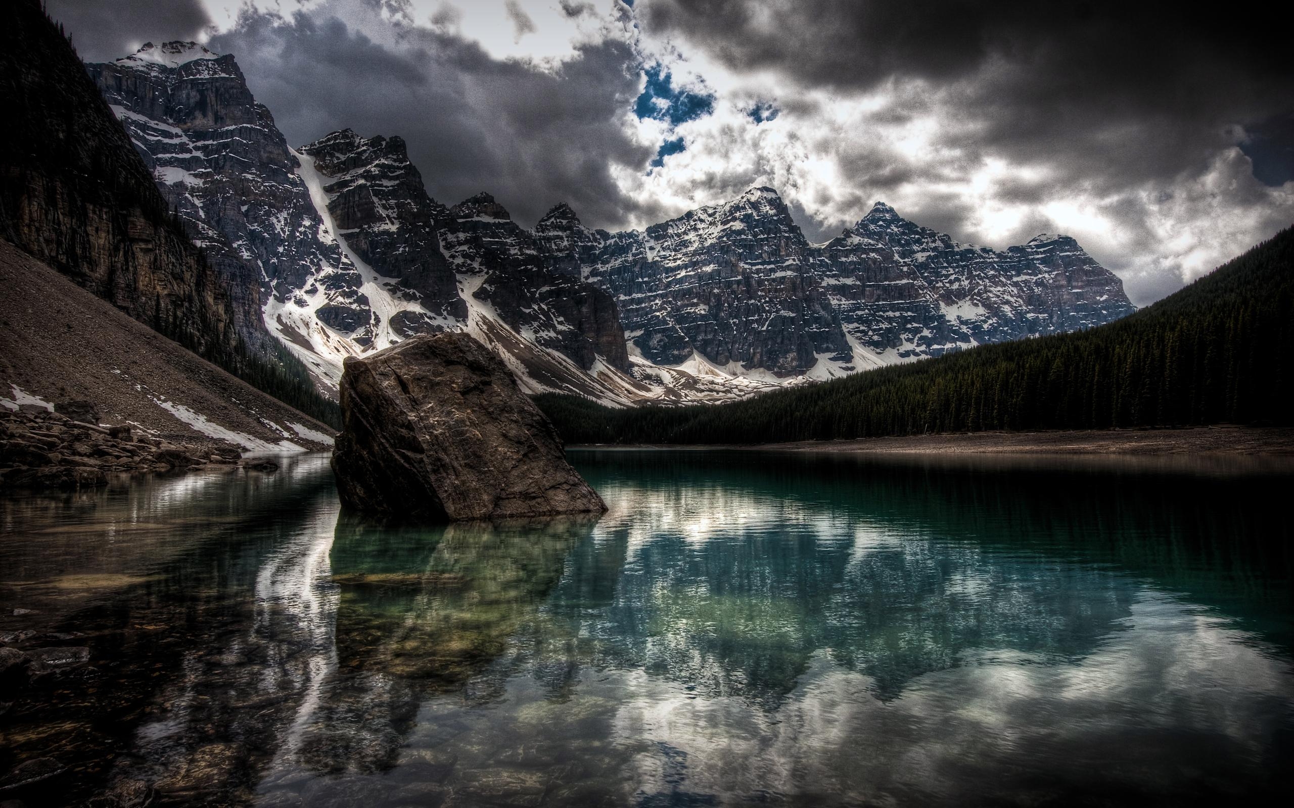 2560x1600 Moraine Lake Canada Landscape Wallpaper, Desktop