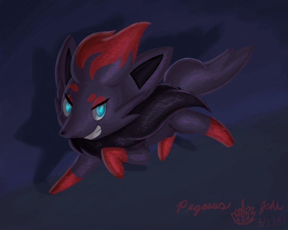 1000x800 Sneaky Zorua, Desktop