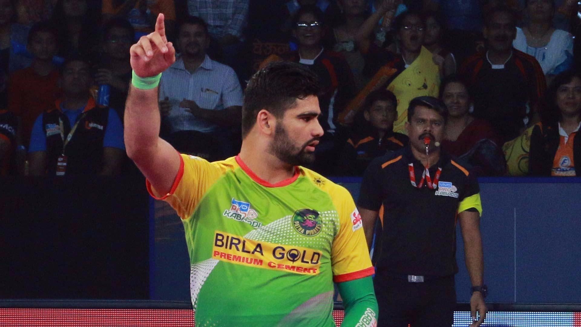 1920x1080 Pardeep Narwal adjudged the season's Most Valuable Player, Desktop