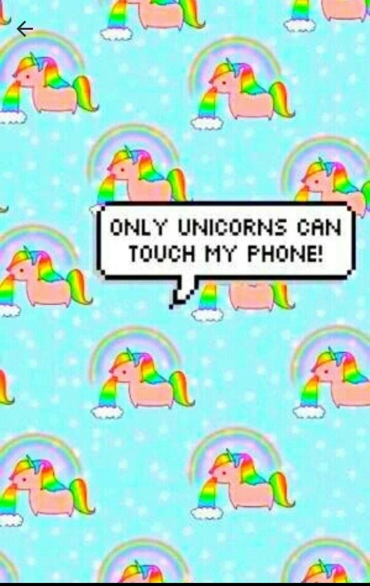 720x1140 unicorn, background, sweet, Don't touch my phone, Phone