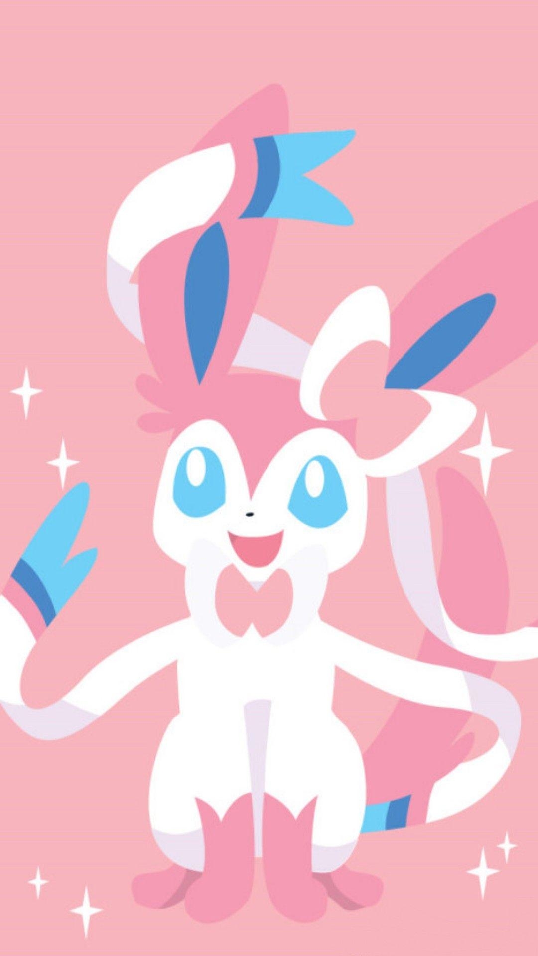 1080x1920 sylveon♡. Cute pokemon wallpaper, Eevee wallpaper, Pokemon eeveelutions, Phone