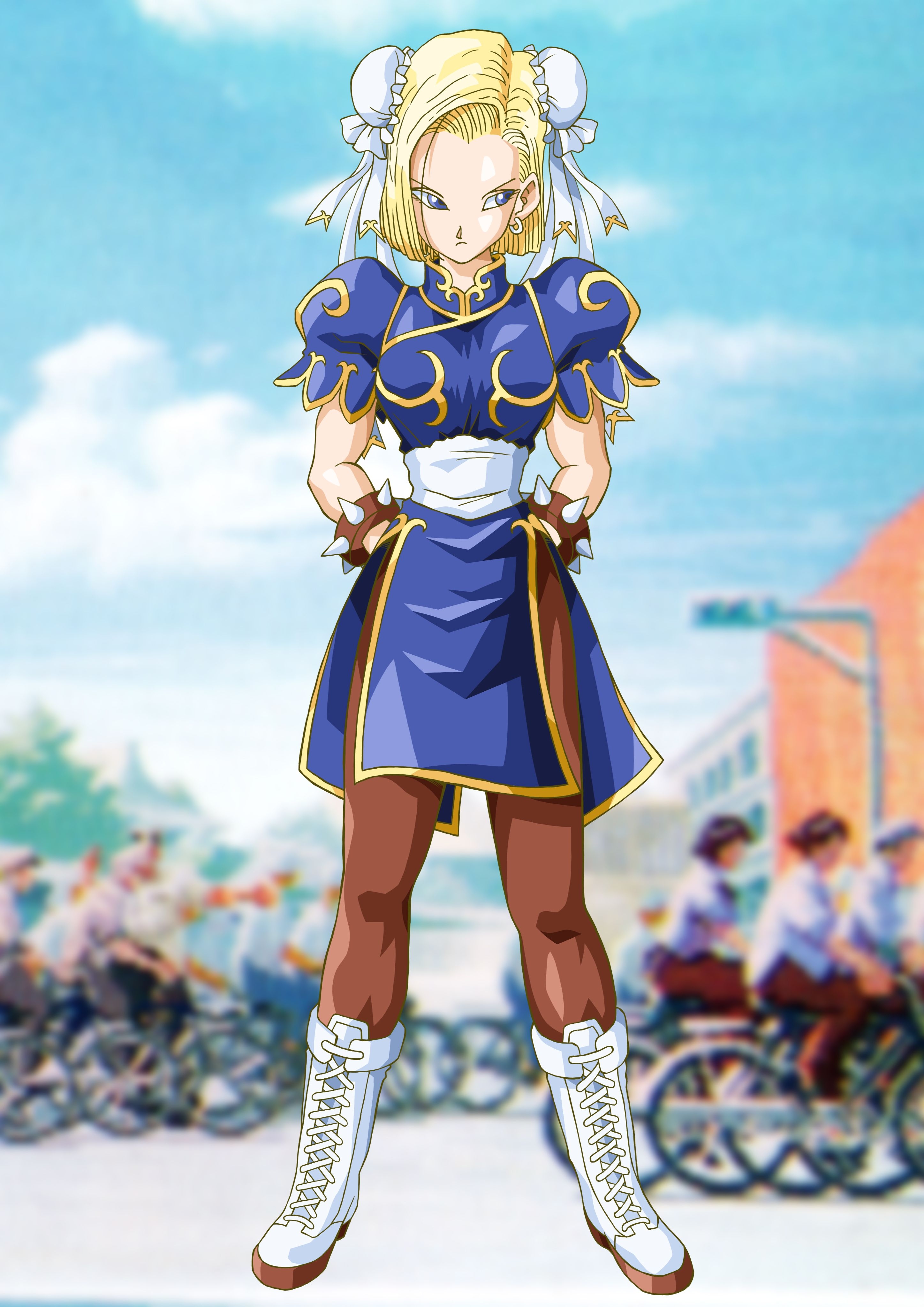 2900x4100 View Fullsize Android 18 Image Ball Fighter Z HD, Phone