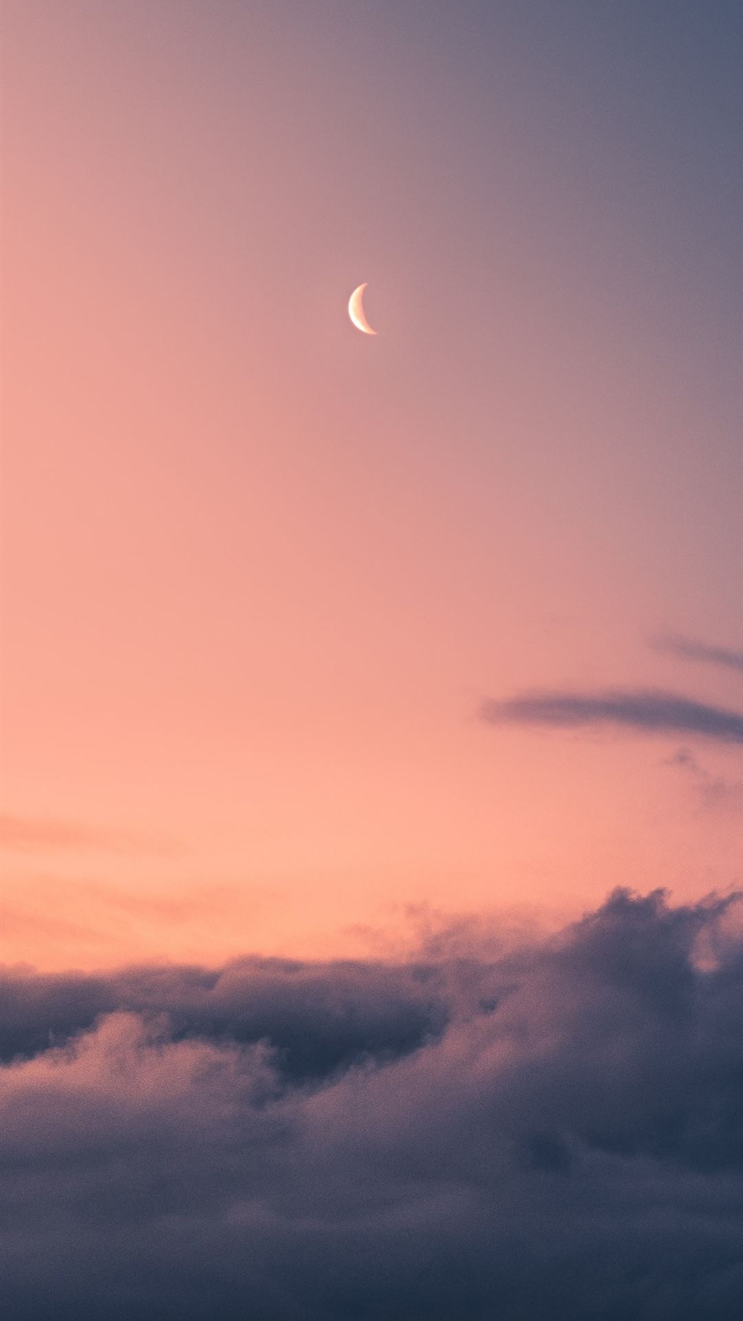 1080x1920 black and white clouds during sunset, Phone