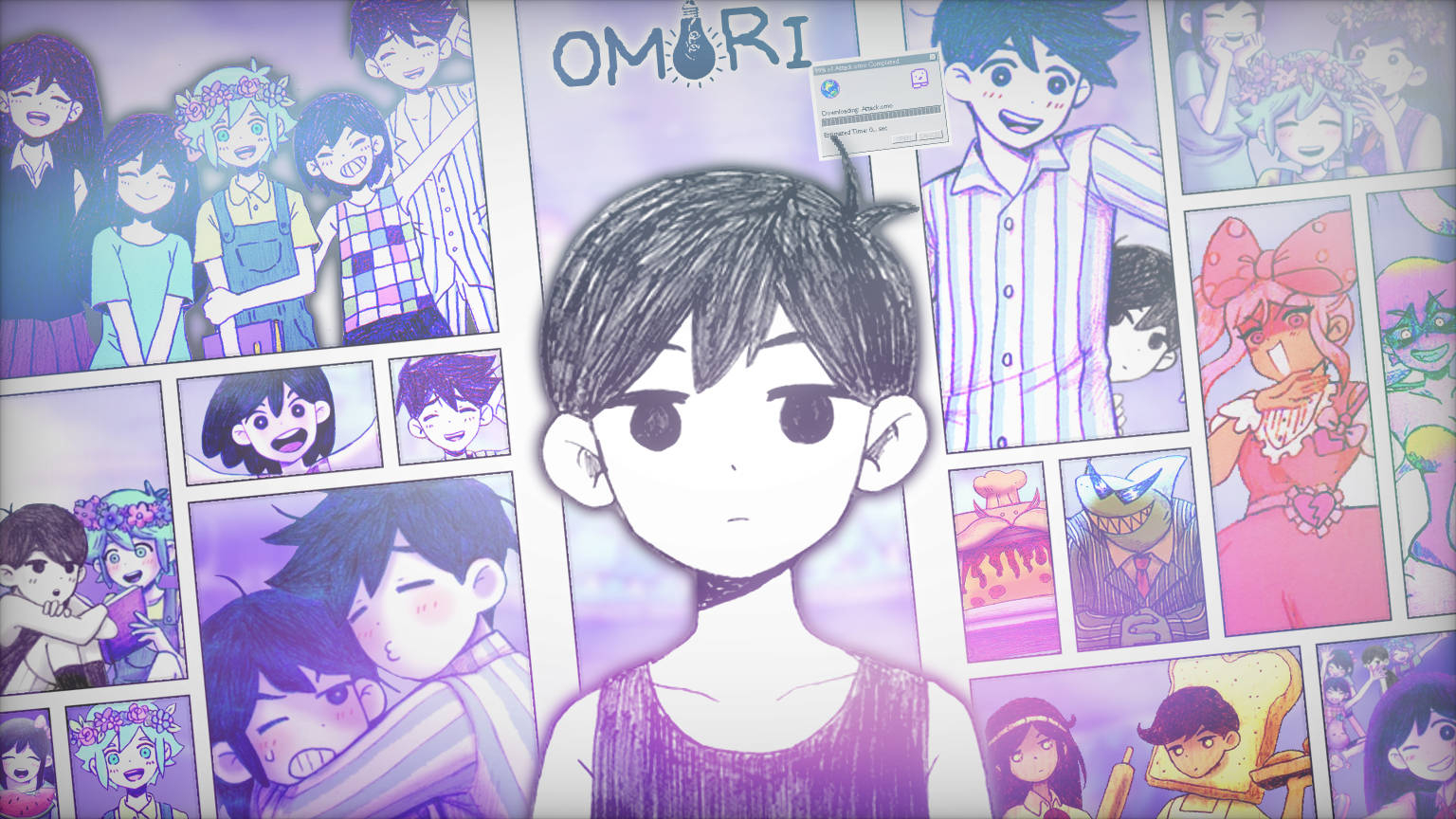 1540x870 Omori Wallpaper, Desktop