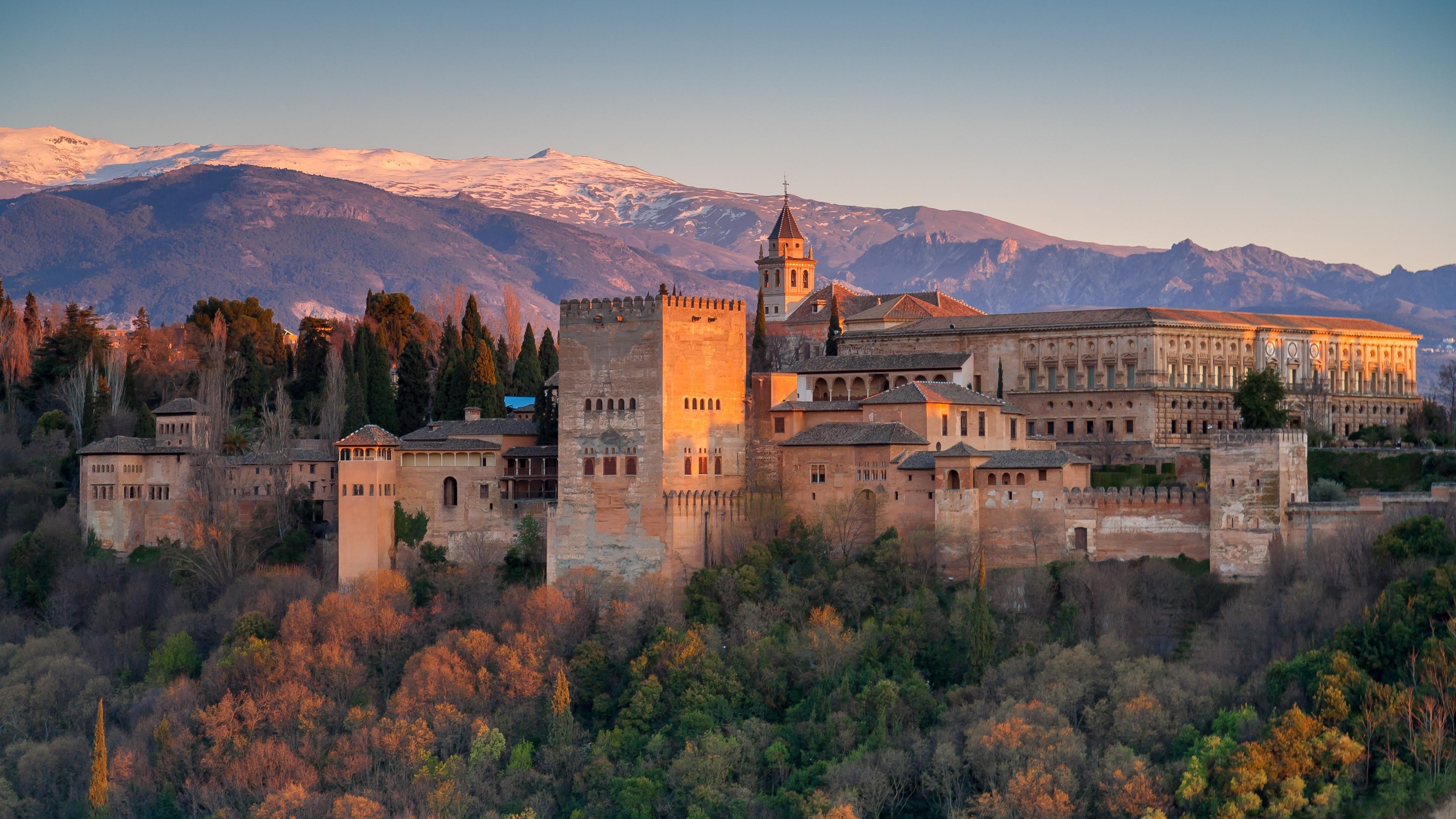 3840x2160 Alhambra Palace, Spain Wallpaper. Wallpaper Studio 10, Desktop