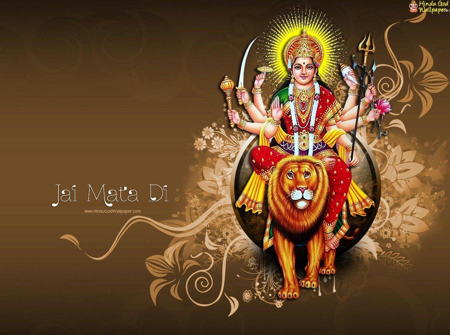 1490x1110 Download latest Maa Durga 4k desktop, image, picture, desktop, and background are ready for you in a. Navratri wallpaper, Maa wallpaper, Maa durga HD wallpaper, Desktop