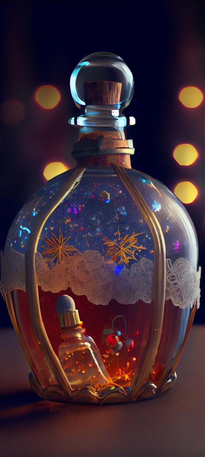 680x1500 Magic In A Bottle IPhone Wallpaper HD Wallpaper, iPhone Wallpaper. iPhone wallpaper, iPad wallpaper, Wallpaper, Phone