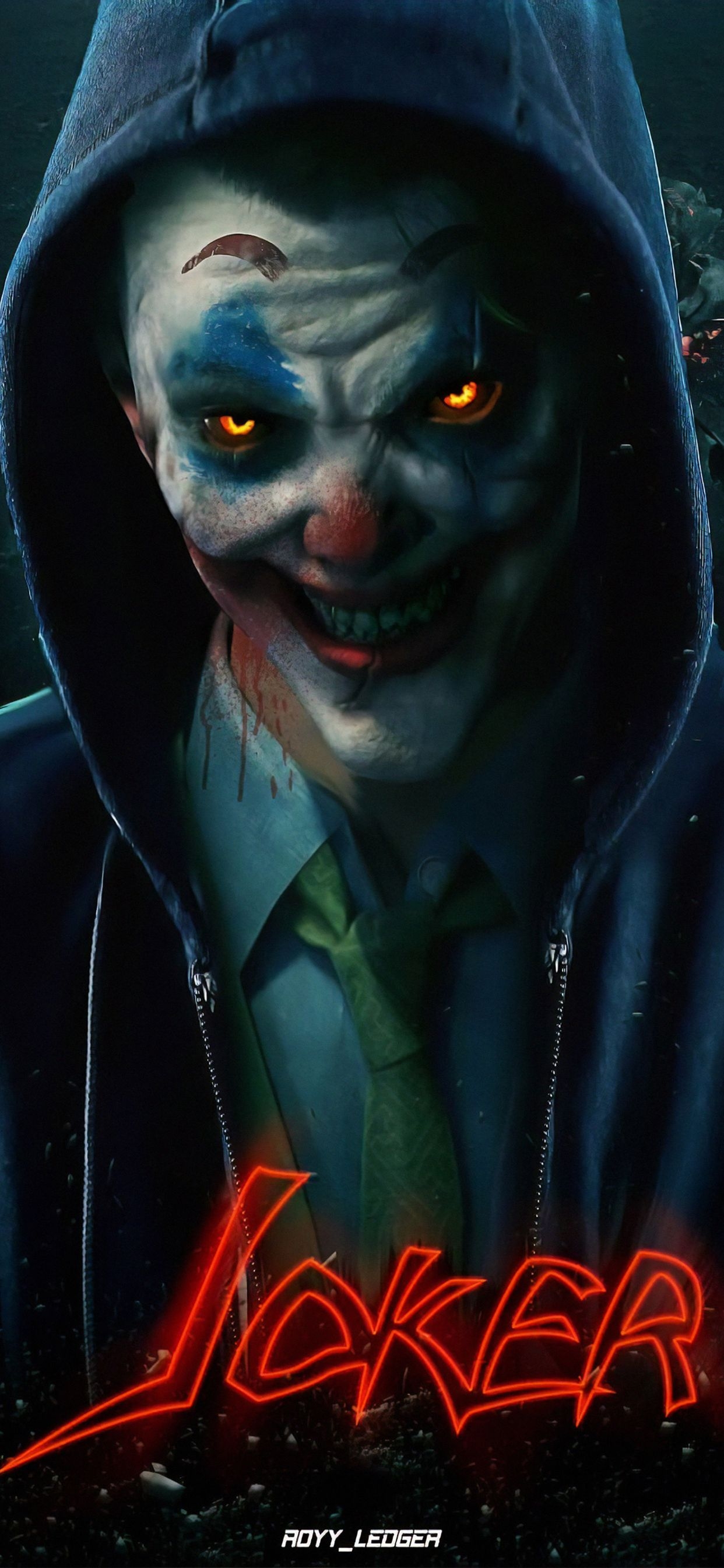 1250x2690 Devil Joker iPhone XS MAX HD 4k Wallpaper, Image, Phone