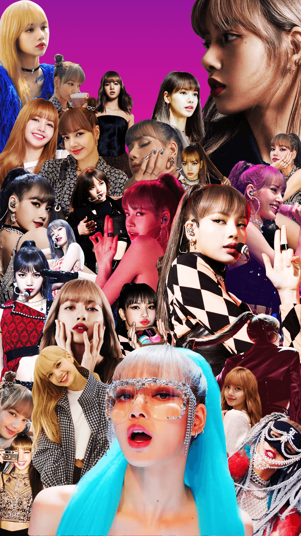 1160x2050 made a new Lisa phone wallpaper, Phone