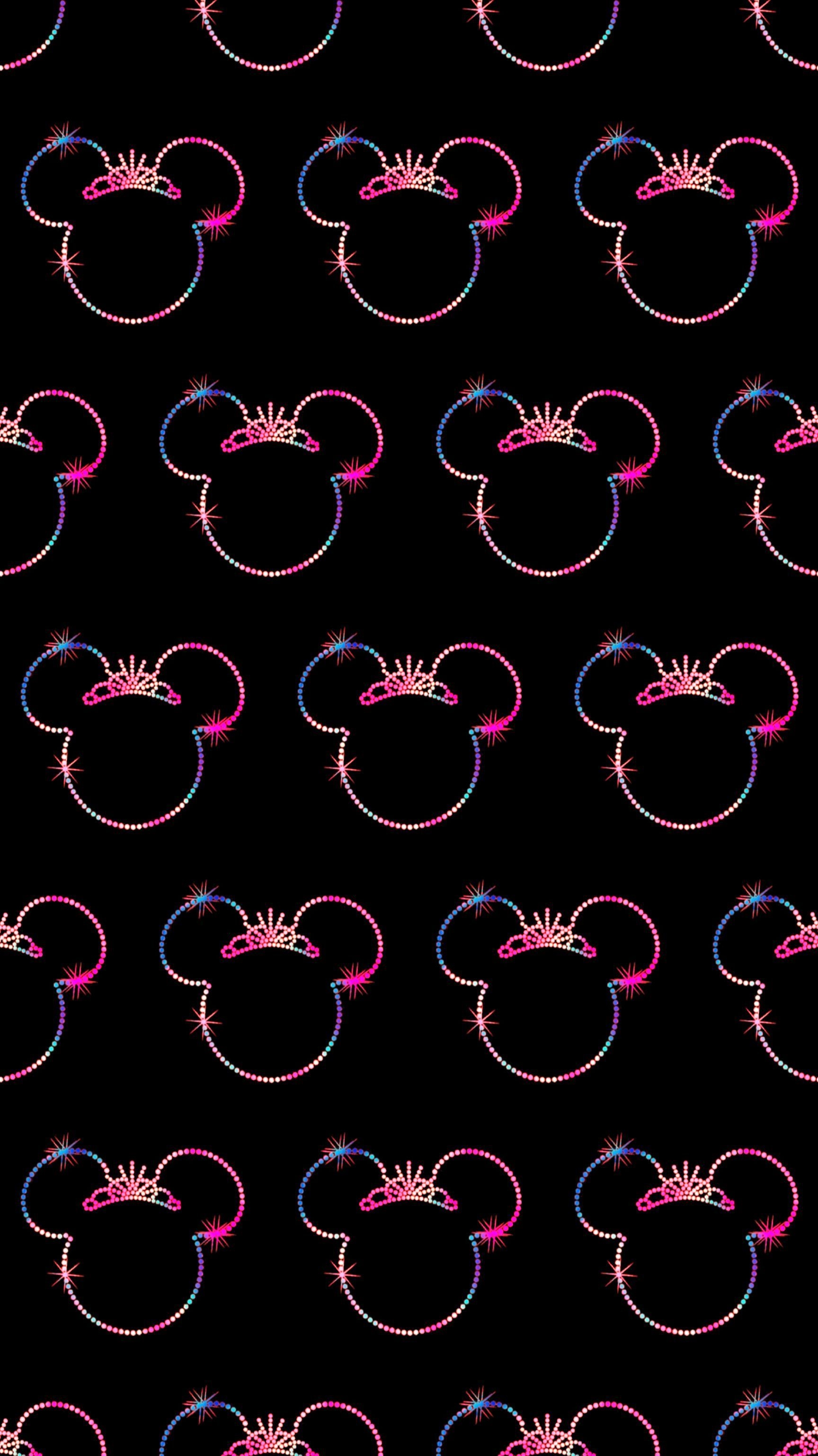 1730x3080 Glitter Minnie Mouse Wallpaper Free Glitter Minnie Mouse Background, Phone