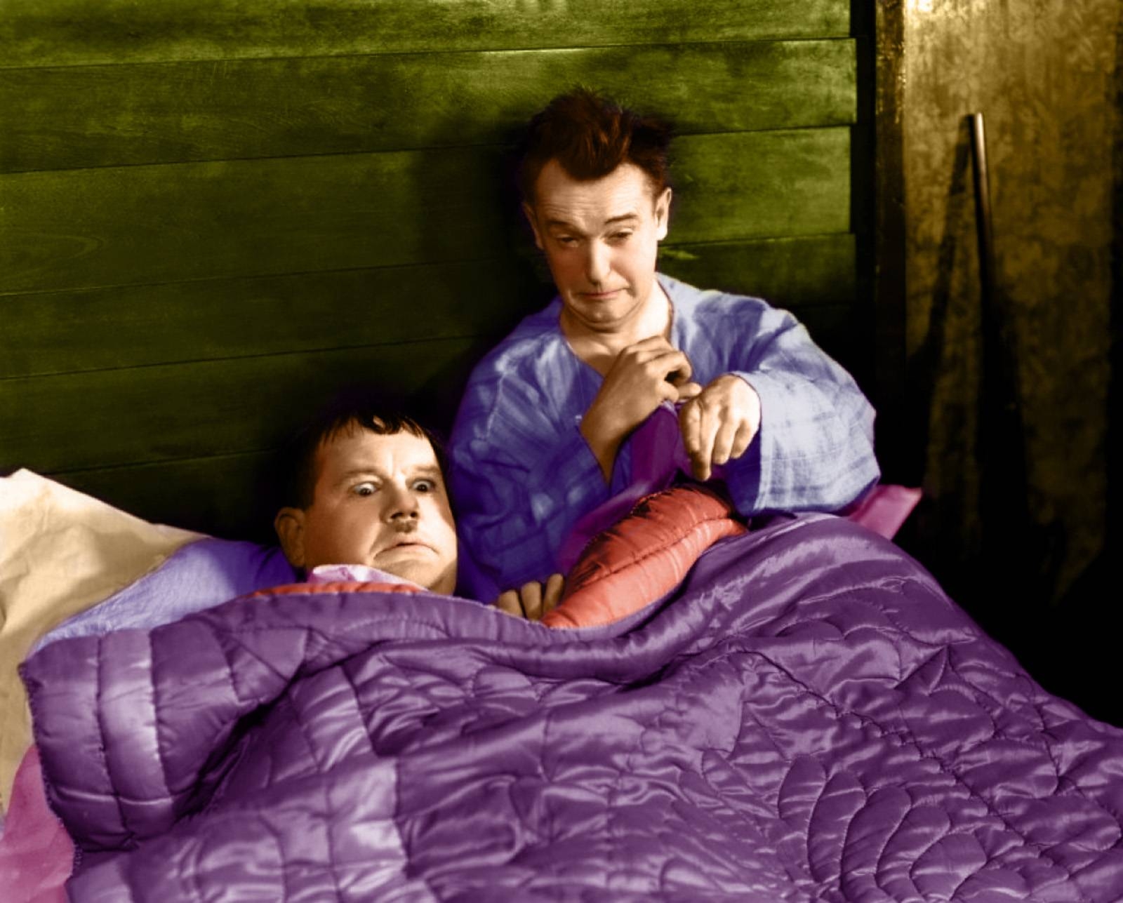 1600x1290 laurel & hardy in color and hardy Picture, Desktop