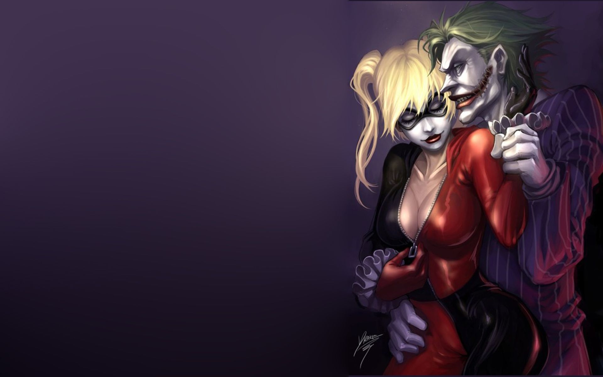 1920x1200 Harley Quinn Feat The Joker Dekspot Wallpaper HD, Wallpaper13.com, Desktop