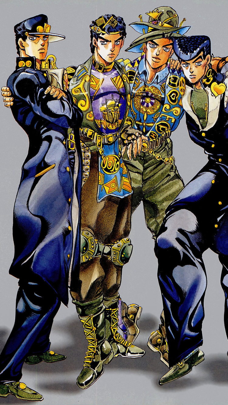 750x1340 Jojo's Bizarre Adventure iPhone Wallpaper, Phone