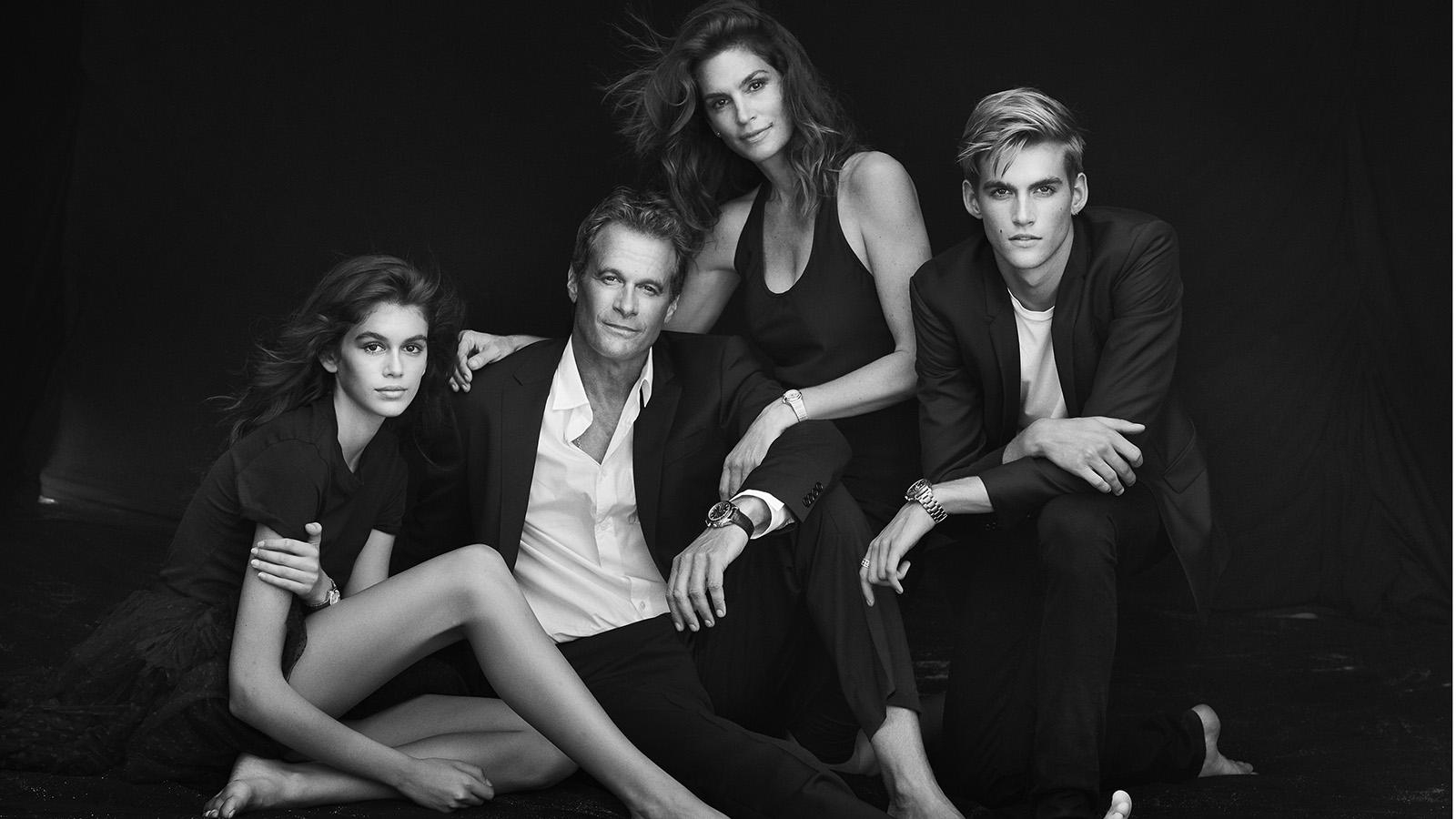 1600x900 Kaia. Presley Gerber. Cindy Crawford. Omega. Brand Ambassador, Desktop