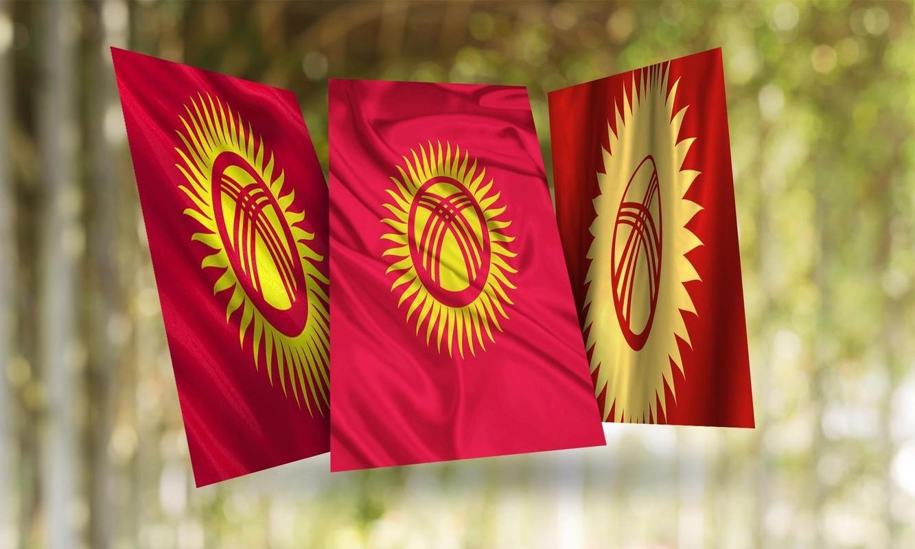 1340x800 Kyrgyzstan Flag Wallpaper for Android, Desktop