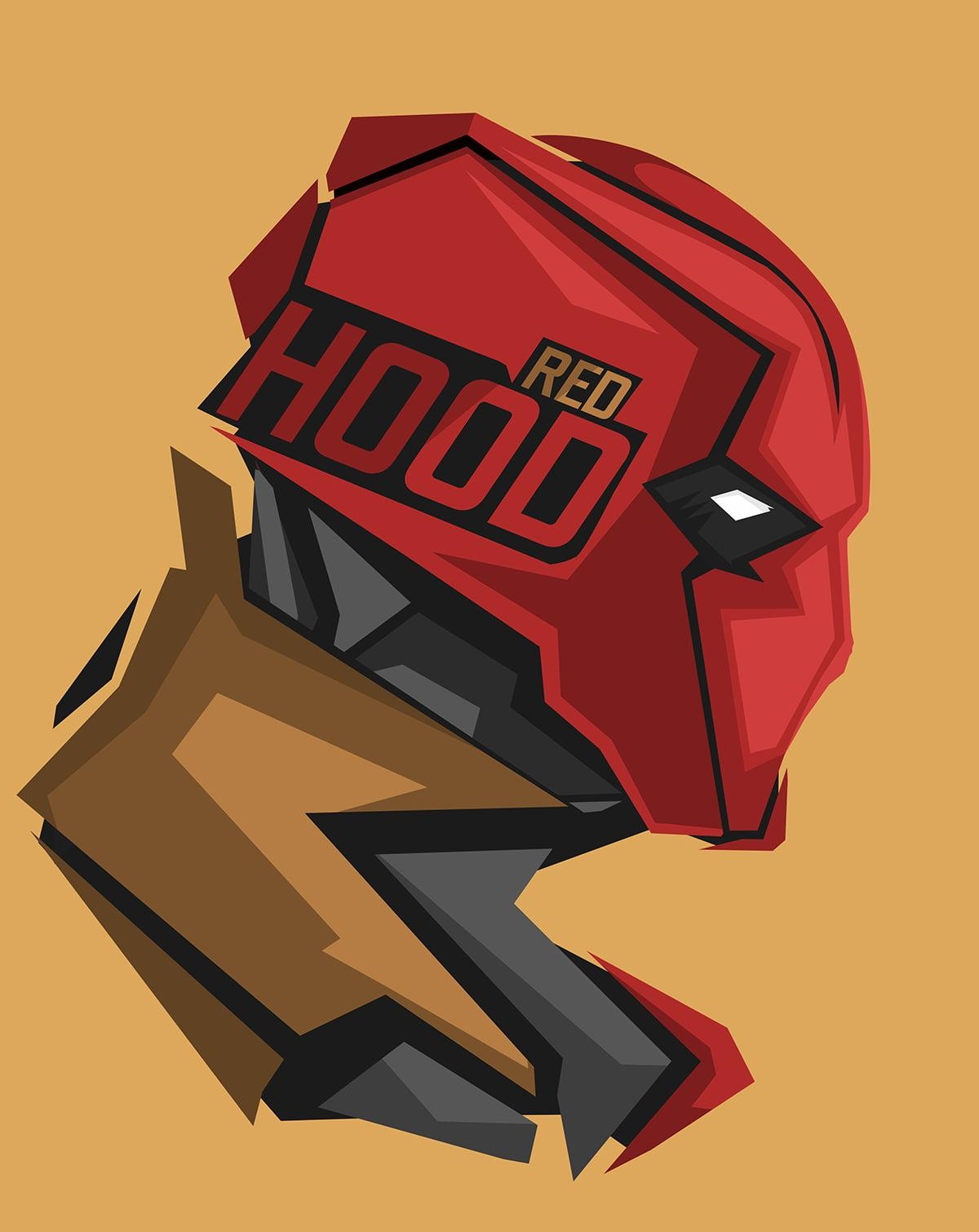 1200x1510 Red Hood illustration, superhero, DC Comics, Red Hood, Phone