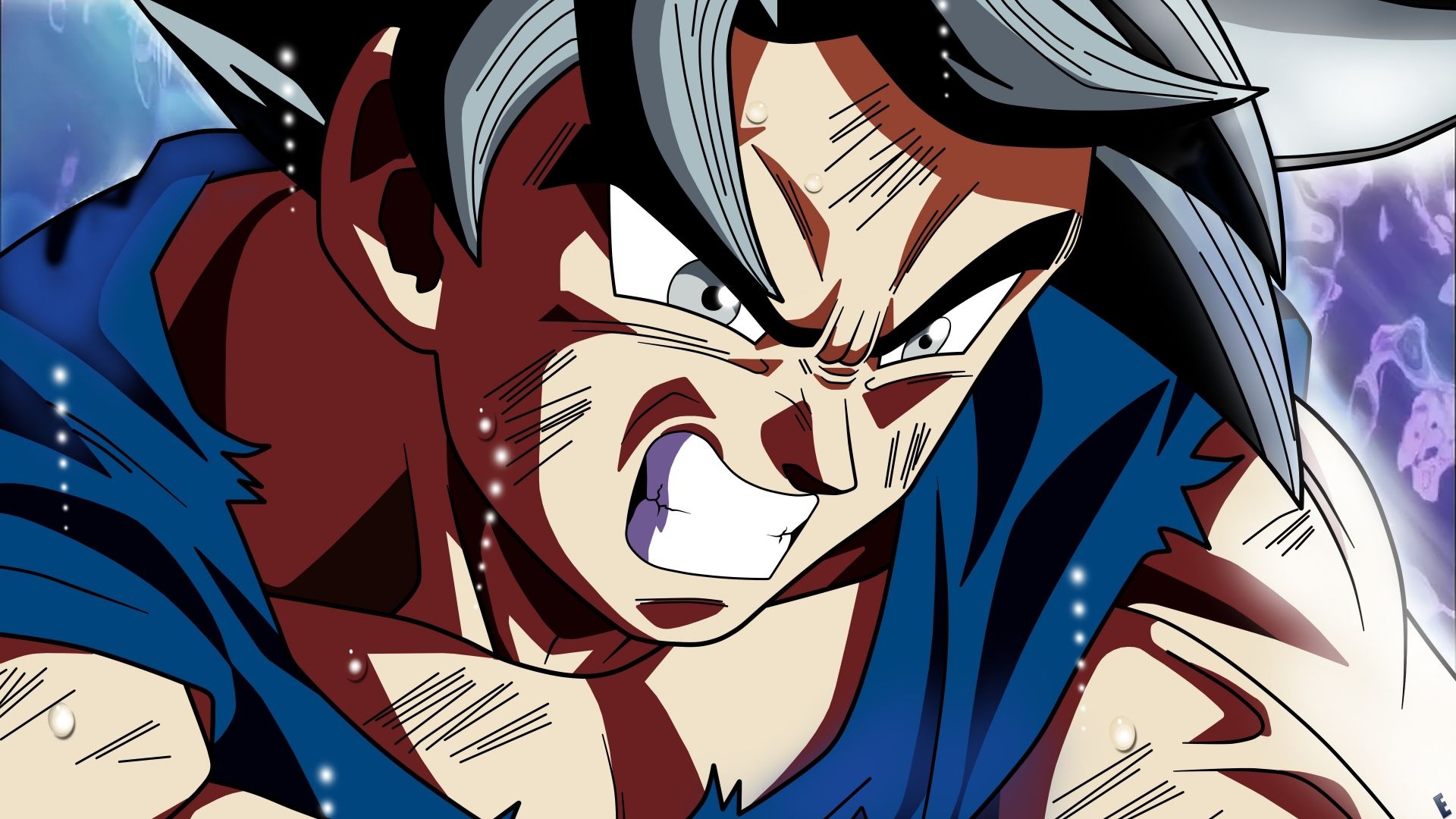 1920x1080 Download  wallpaper goku, angry face, anime, dragon ball, Desktop