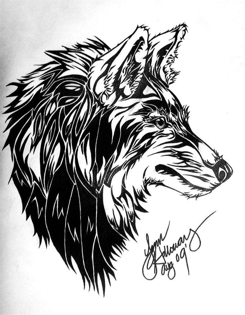 790x1020 Tribal Wolf, Phone