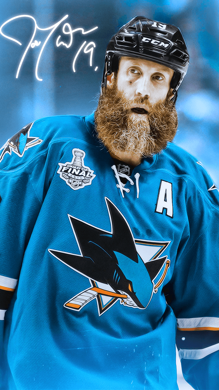 750x1340 Joe Thornton Wallpaper, Phone